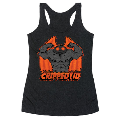 C-RIPPED-tid (Ripped Cryptid) Racerback Tank