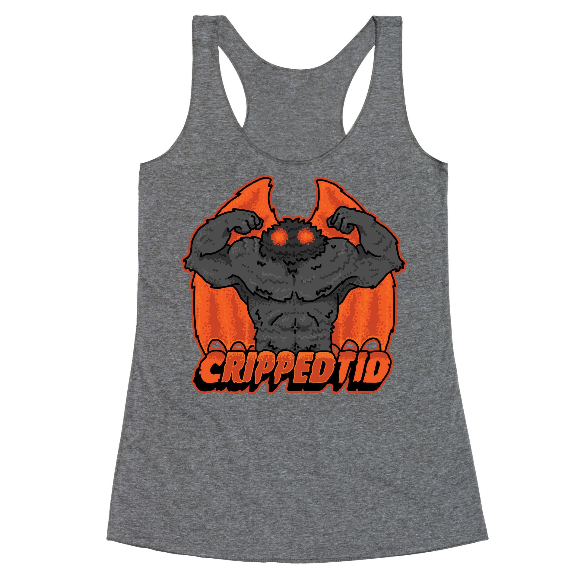 C-RIPPED-tid (Ripped Cryptid) Racerback Tank