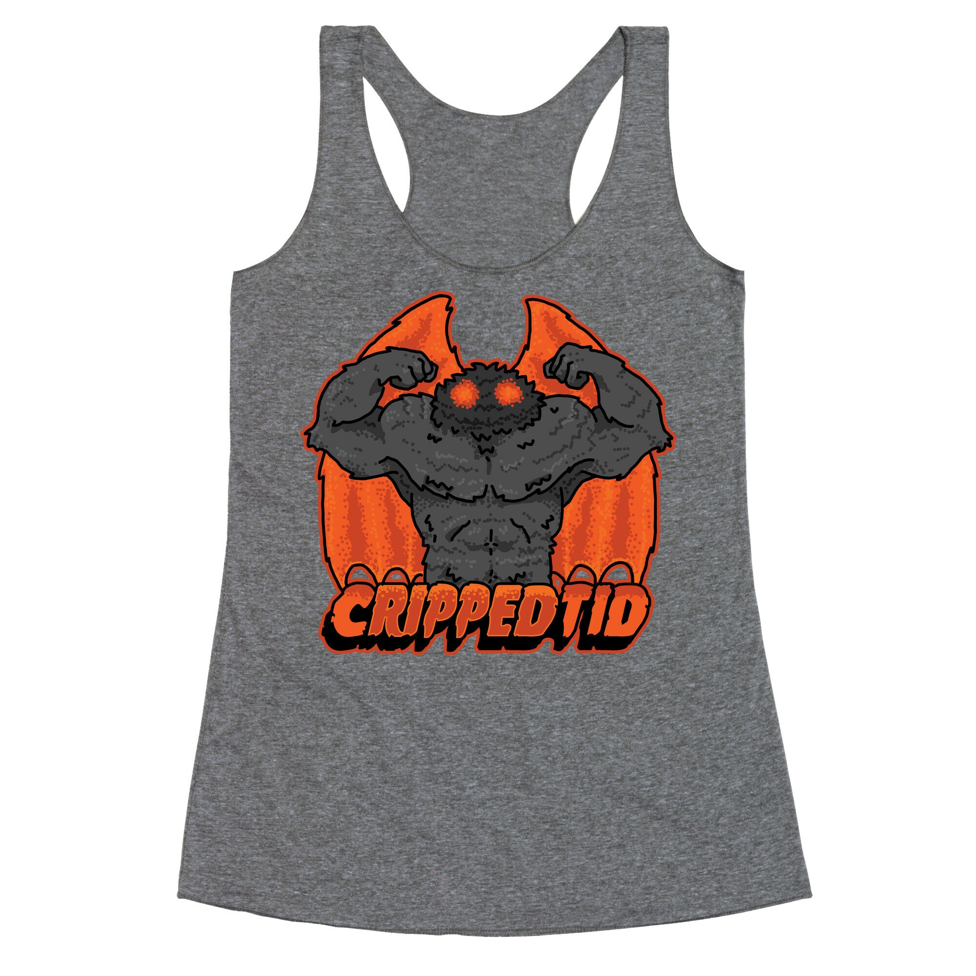 C-RIPPED-tid (Ripped Cryptid) Racerback Tank
