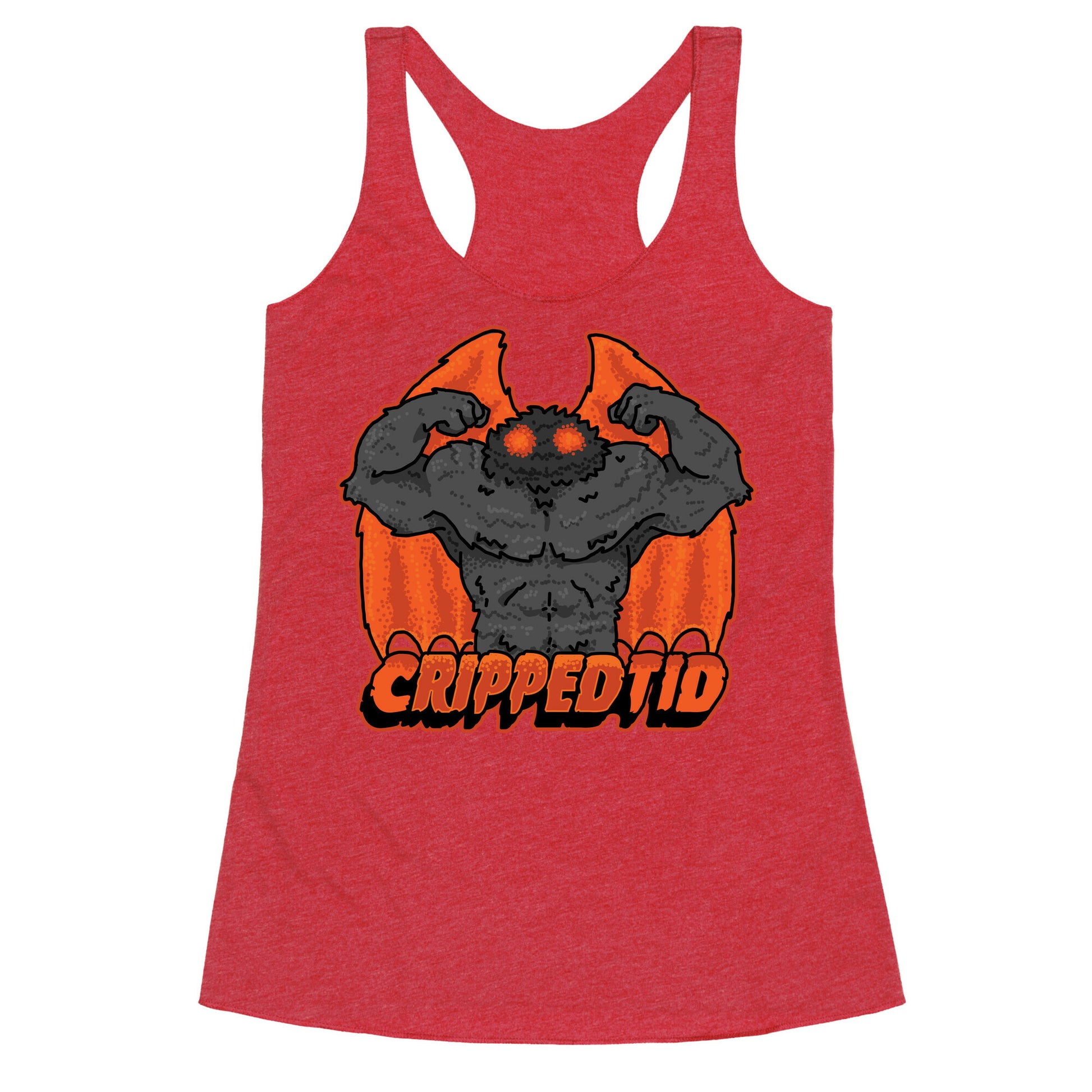 C-RIPPED-tid (Ripped Cryptid) Racerback Tank