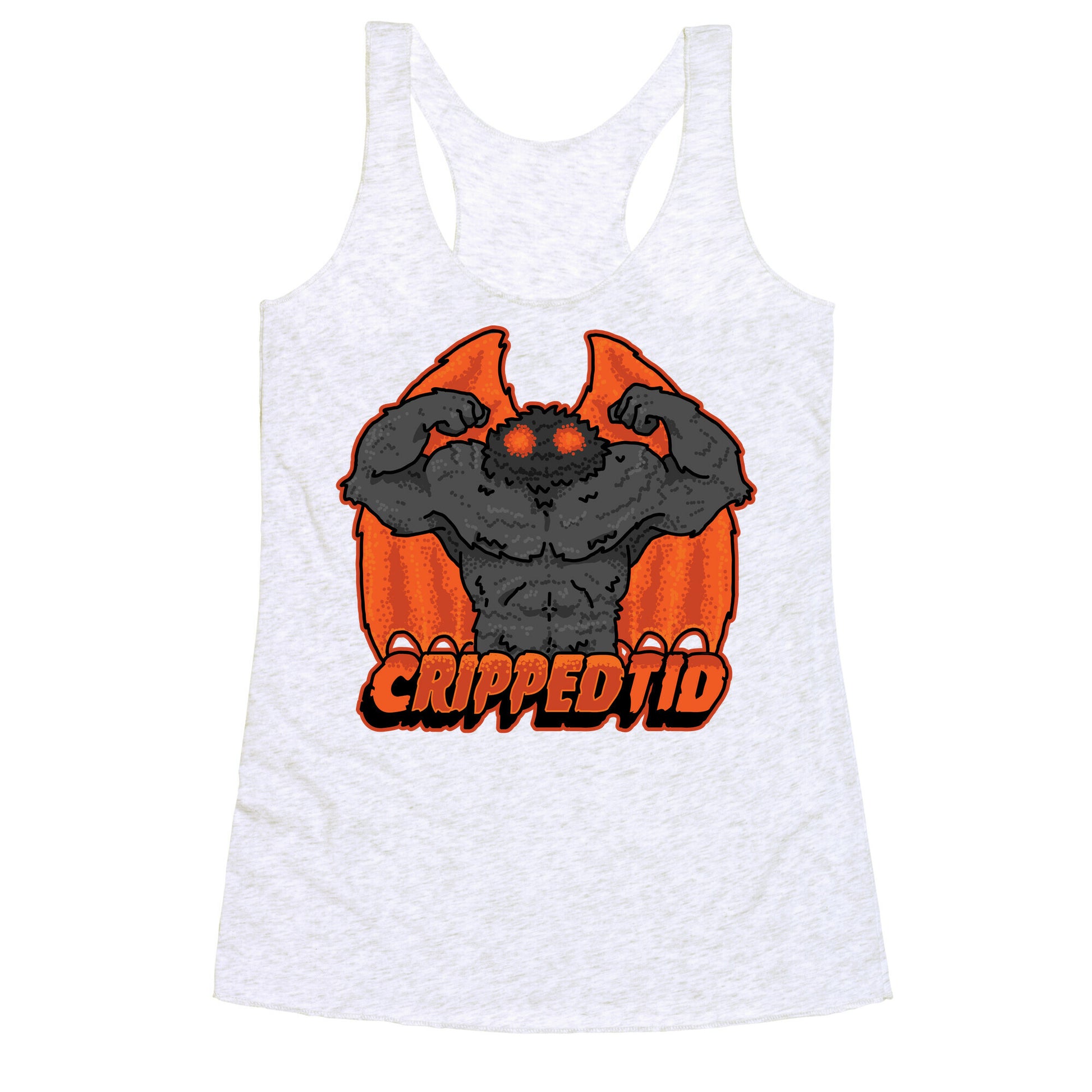 C-RIPPED-tid (Ripped Cryptid) Racerback Tank