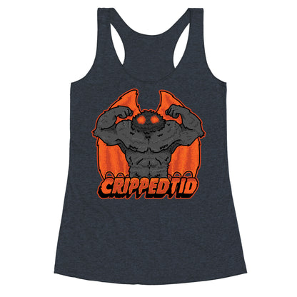 C-RIPPED-tid (Ripped Cryptid) Racerback Tank