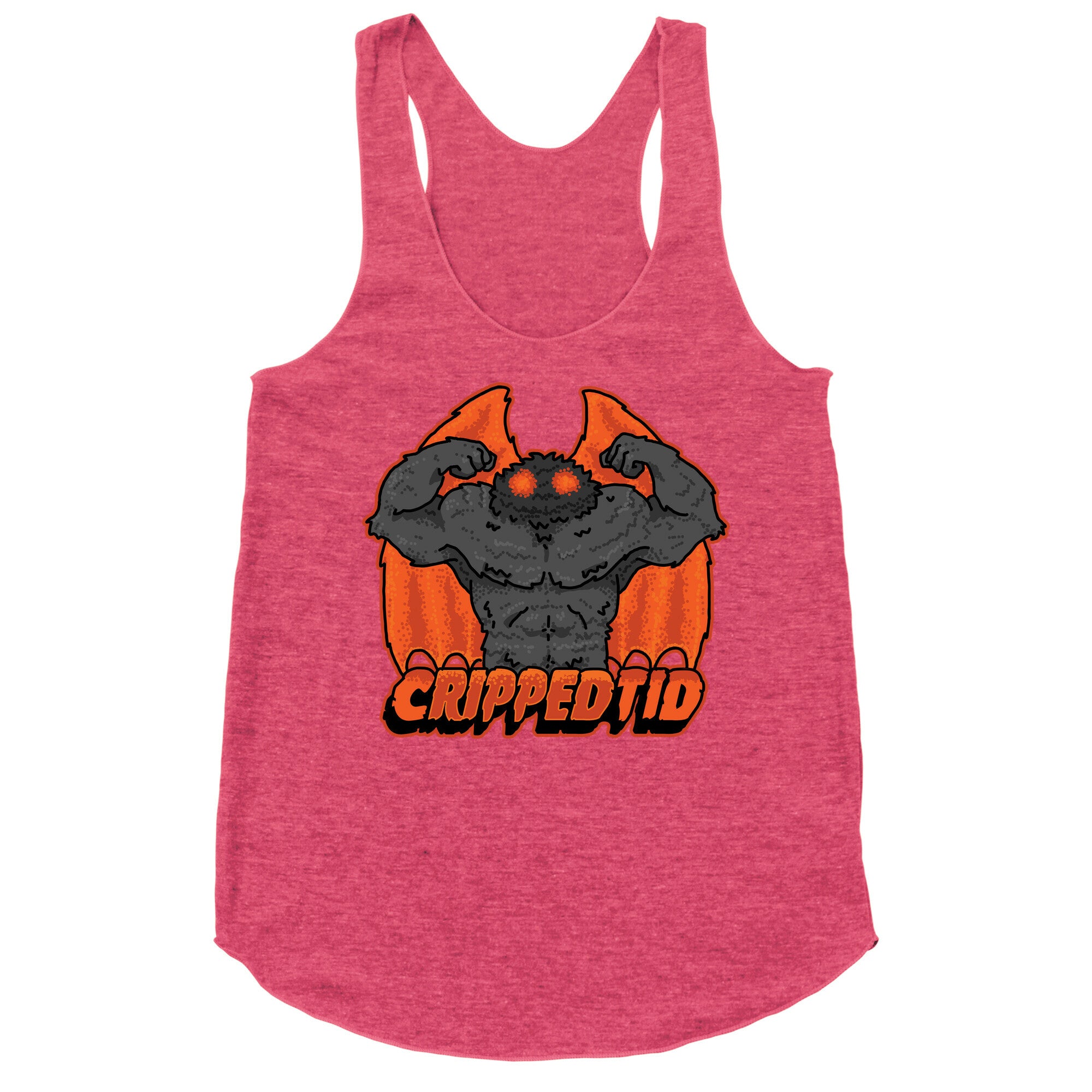 C-RIPPED-tid (Ripped Cryptid) Racerback Tank