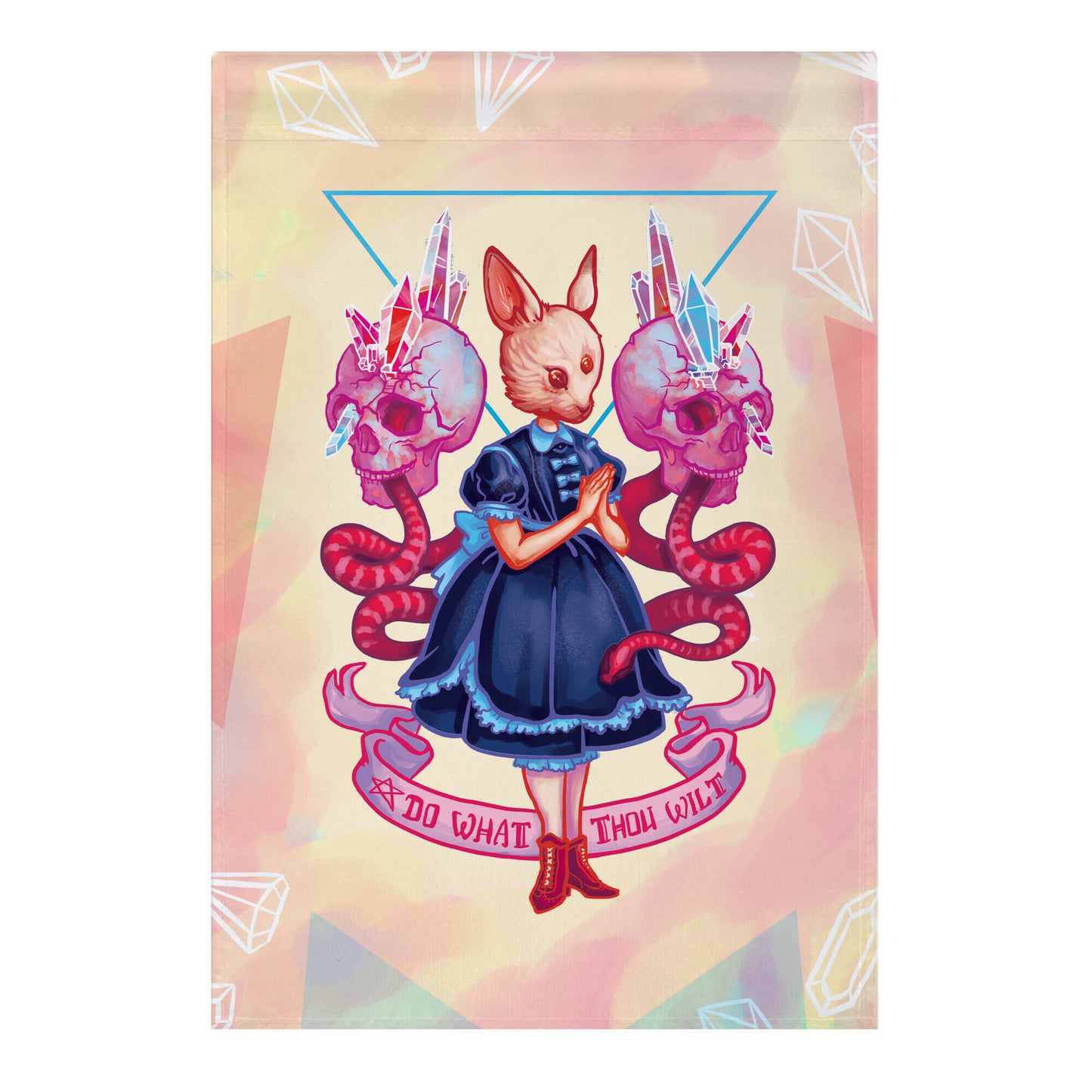 Do What Thou Wilt Garden Flag