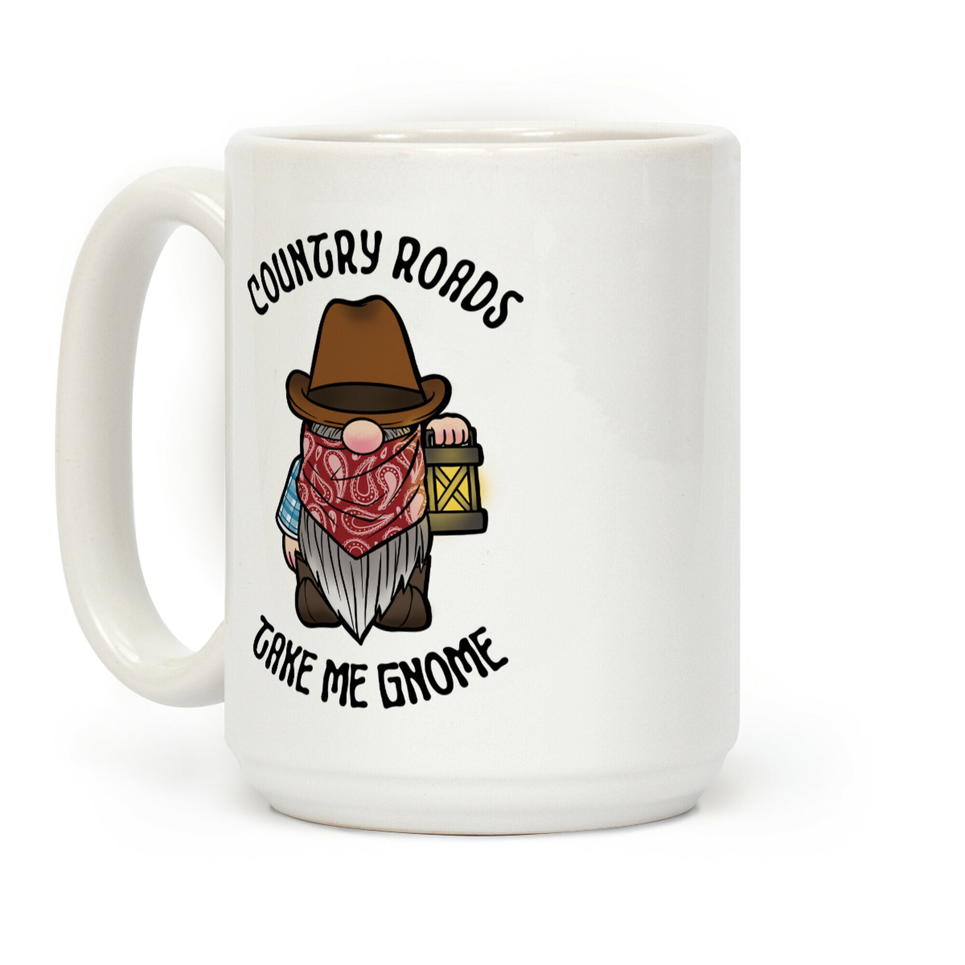 Country Roads, Take Me Gnome Coffee Mug