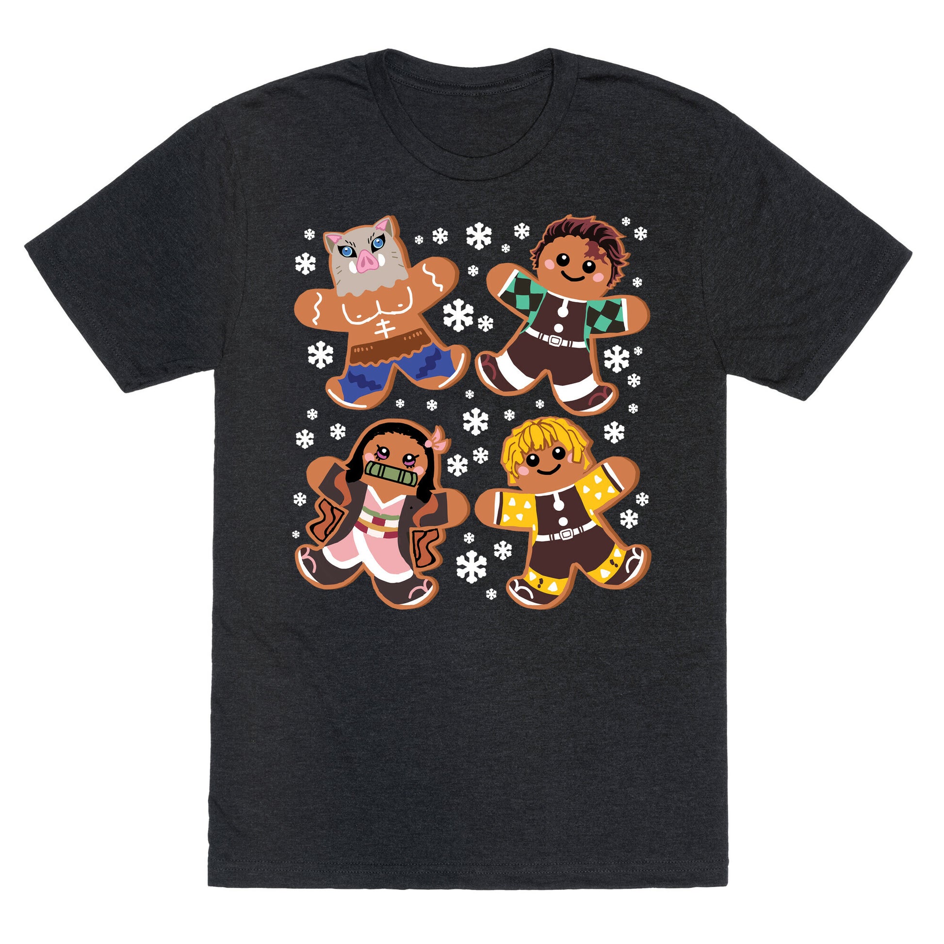 Demon Slayer Gingerbread Cookies Unisex Triblend Tee