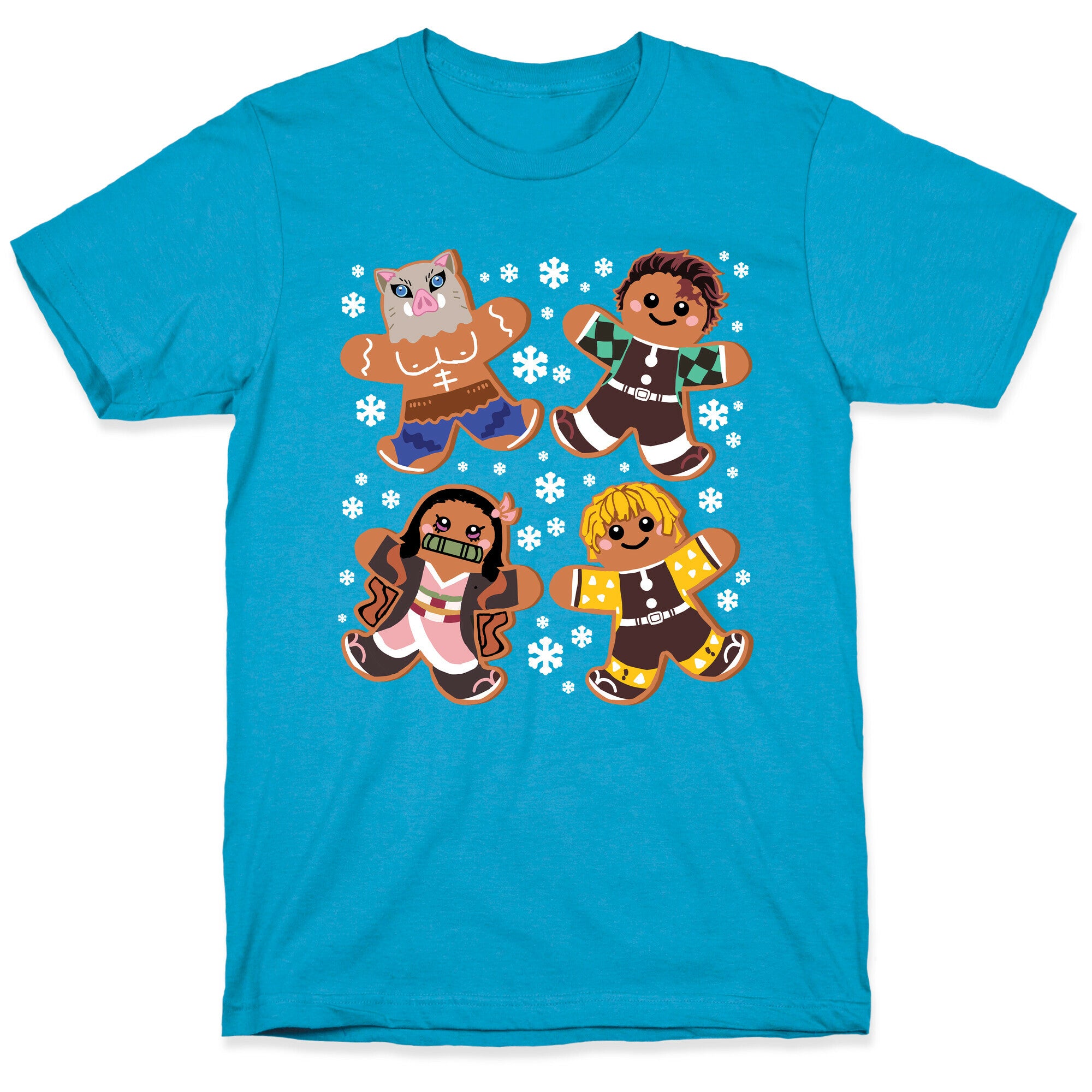 Demon Slayer Gingerbread Cookies Unisex Triblend Tee