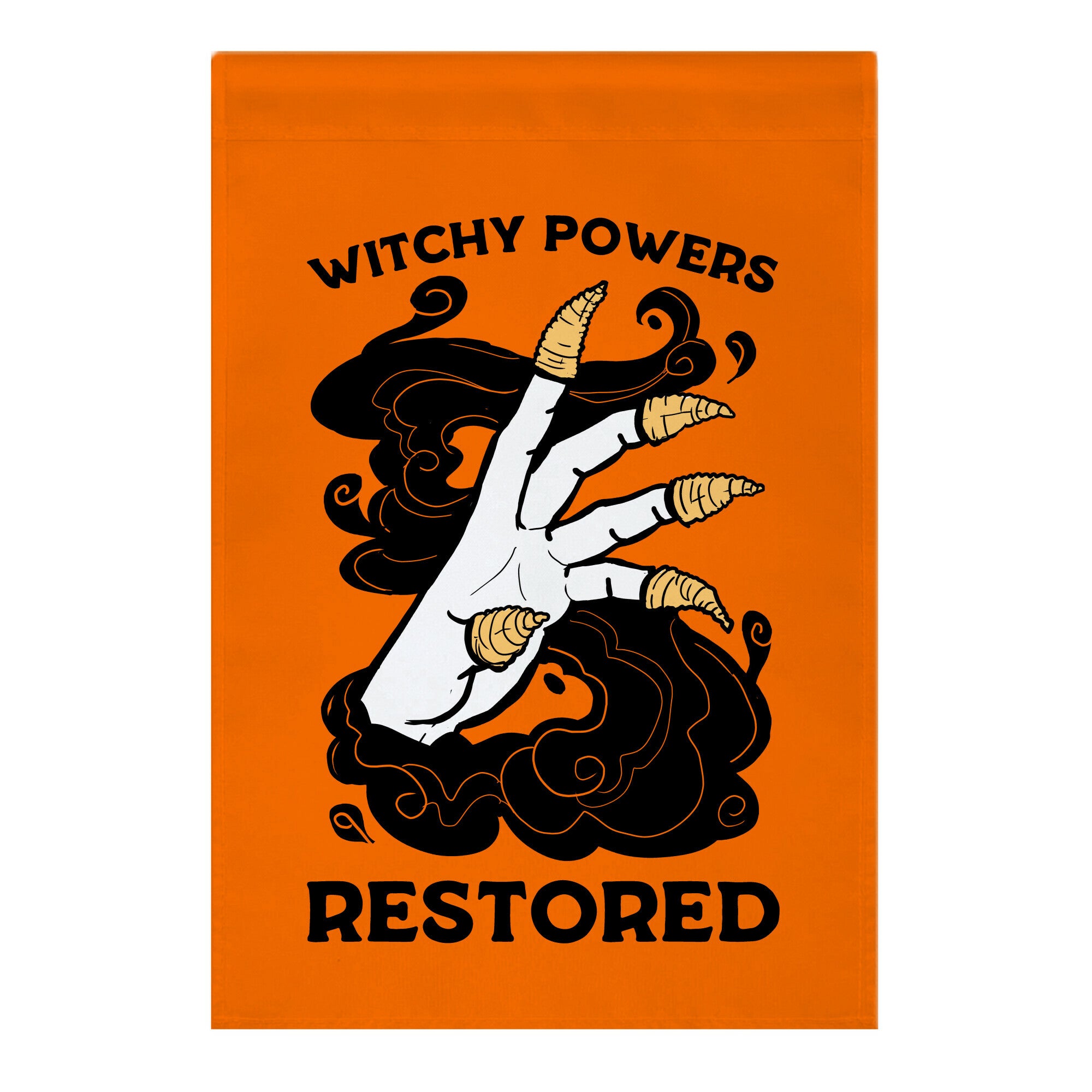Witchy Powers Restored Garden Flag