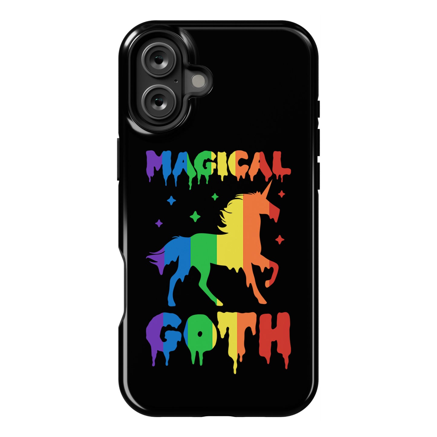 Magical Goth Unicorn Phone Case