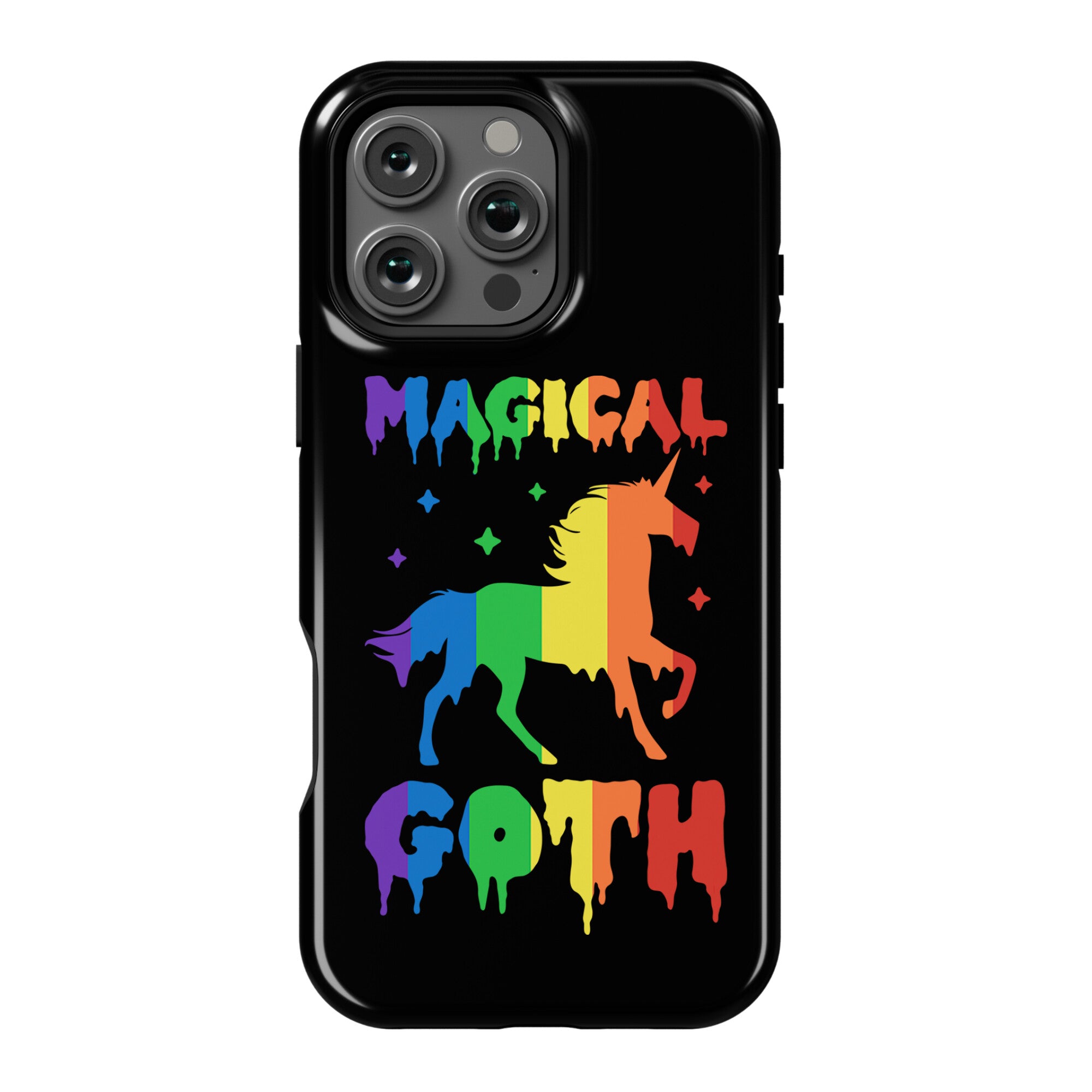 Magical Goth Unicorn Phone Case