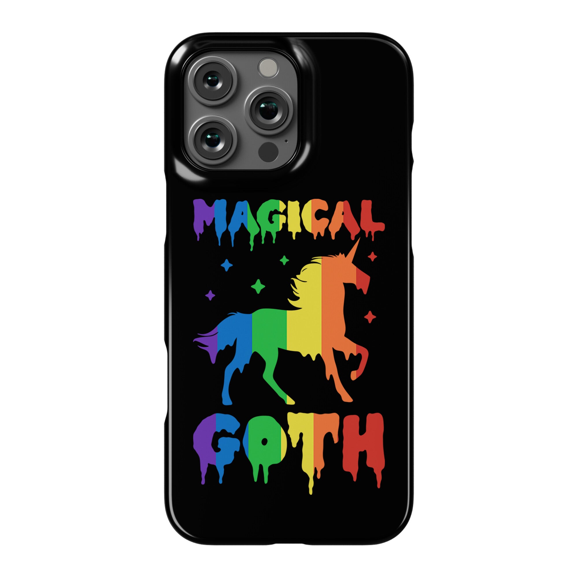 Magical Goth Unicorn Phone Case
