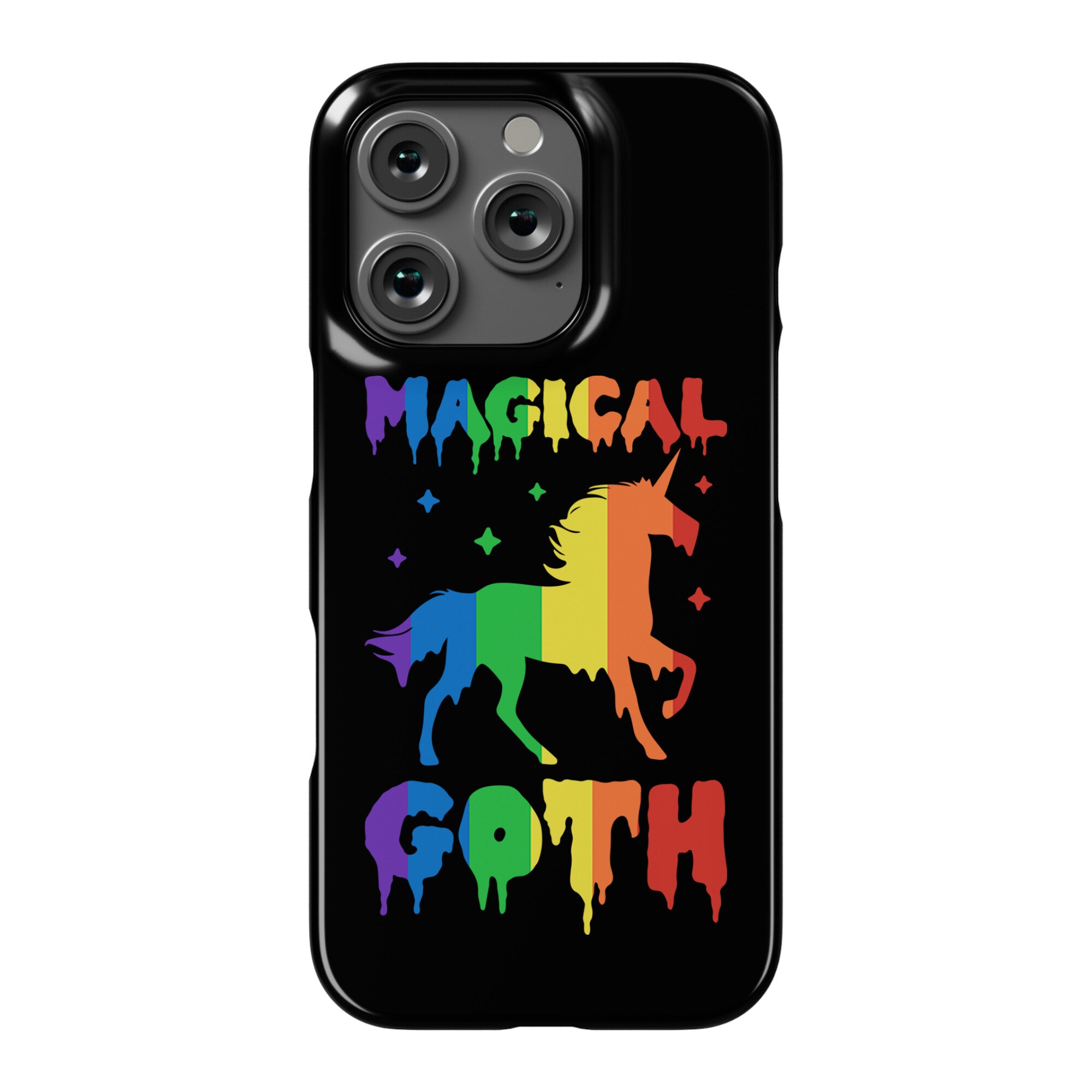 Magical Goth Unicorn Phone Case