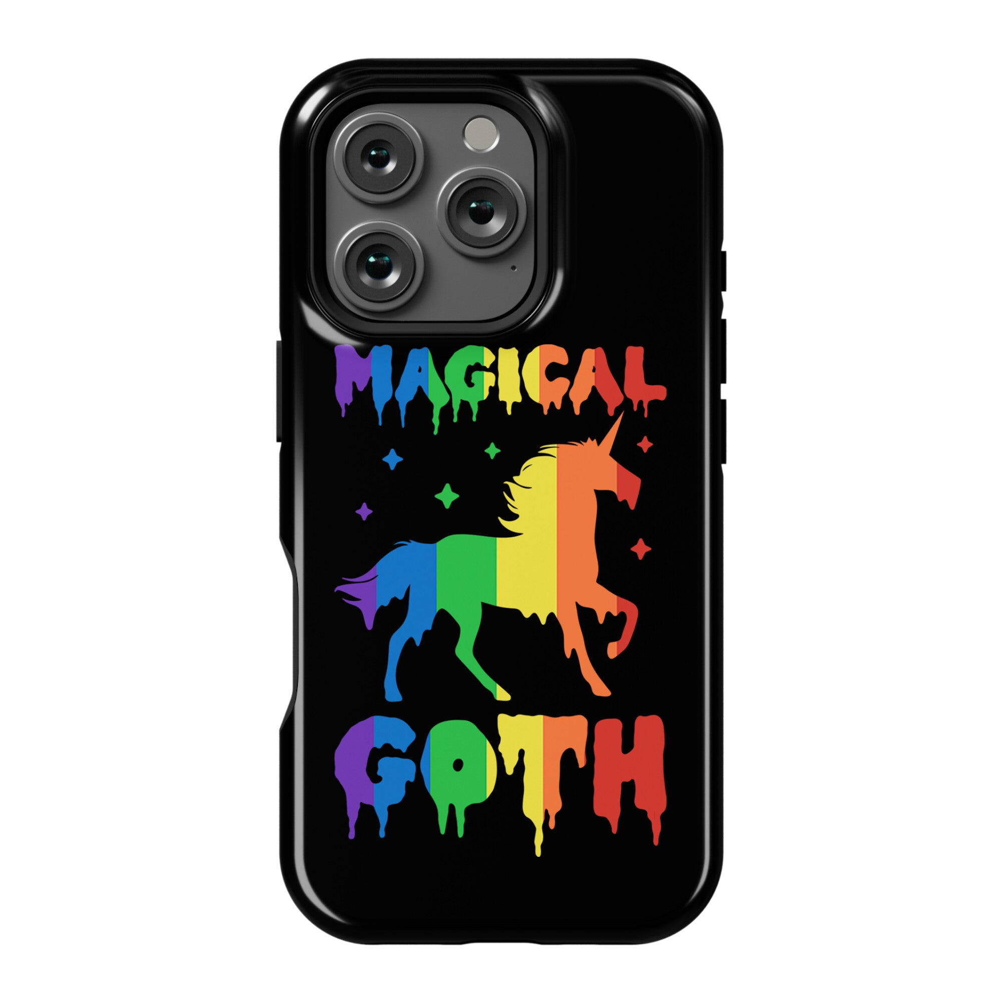 Magical Goth Unicorn Phone Case