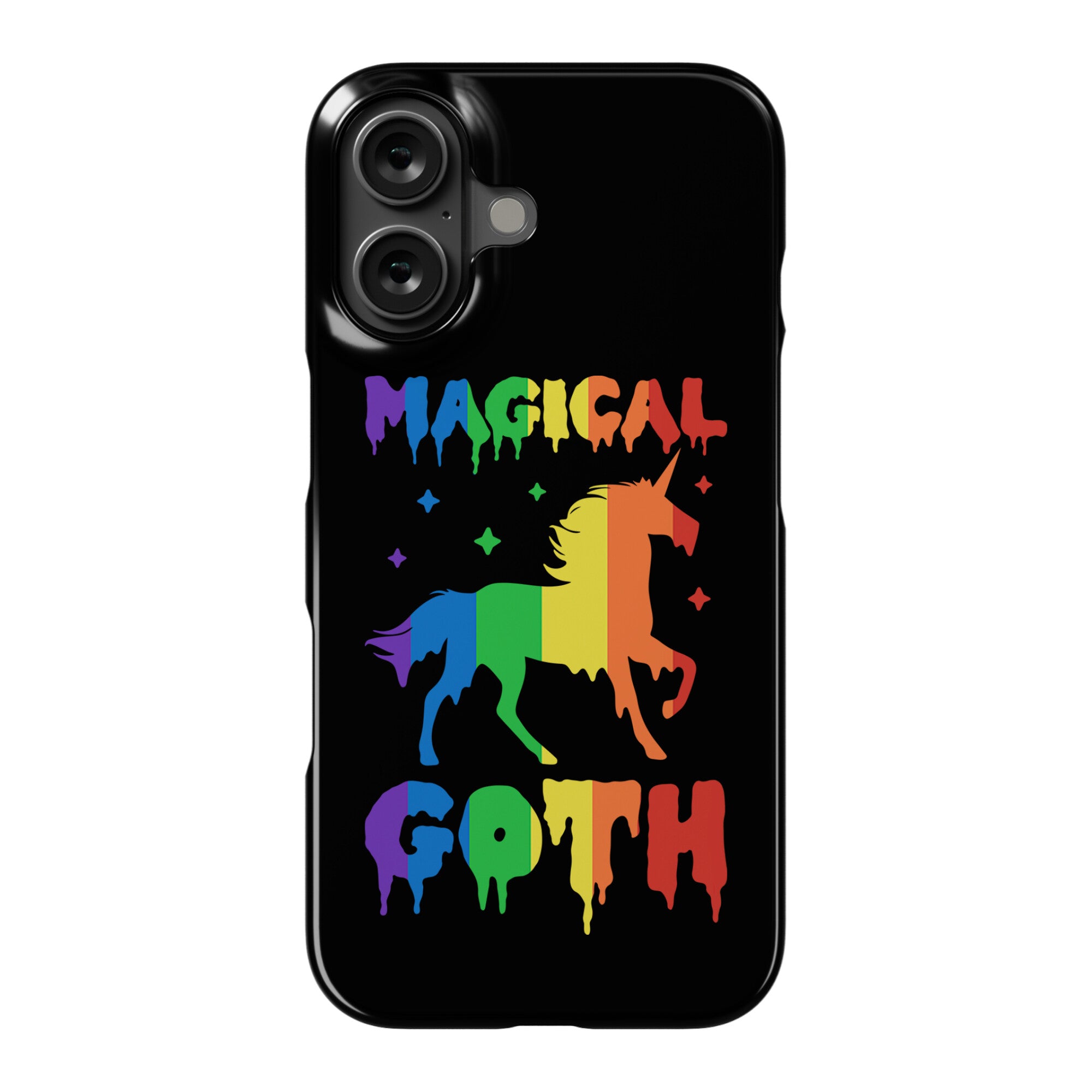 Magical Goth Unicorn Phone Case