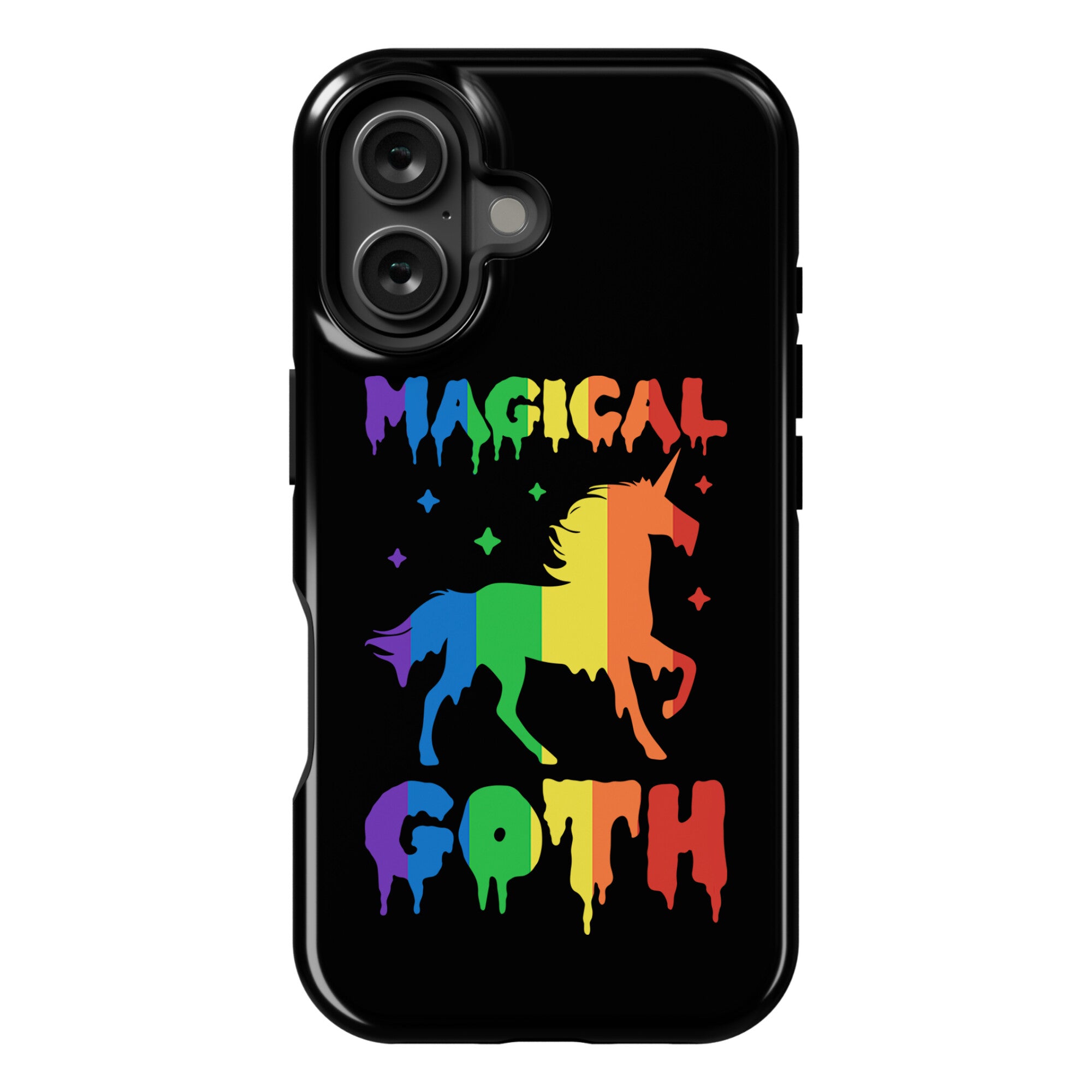 Magical Goth Unicorn Phone Case