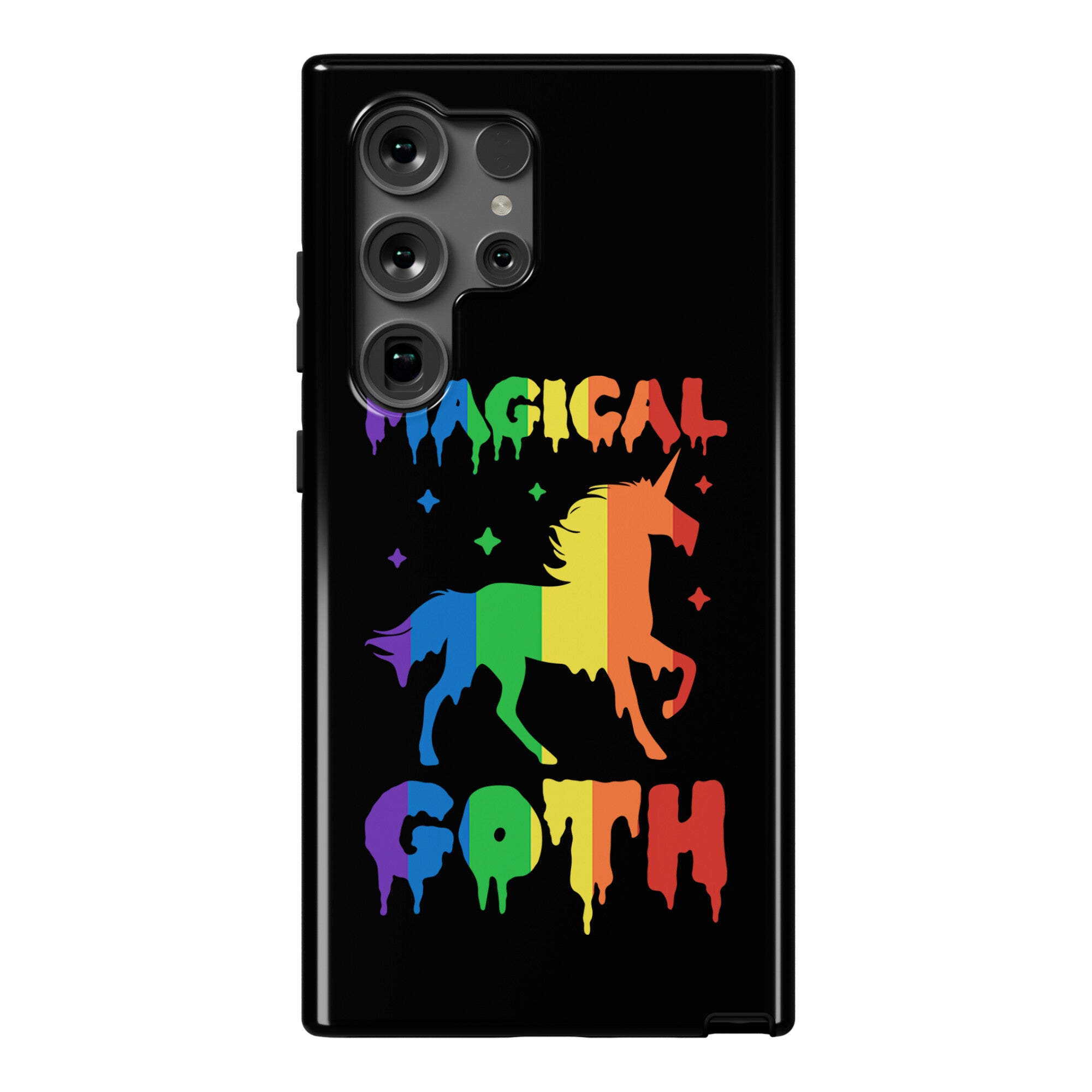 Magical Goth Unicorn Phone Case