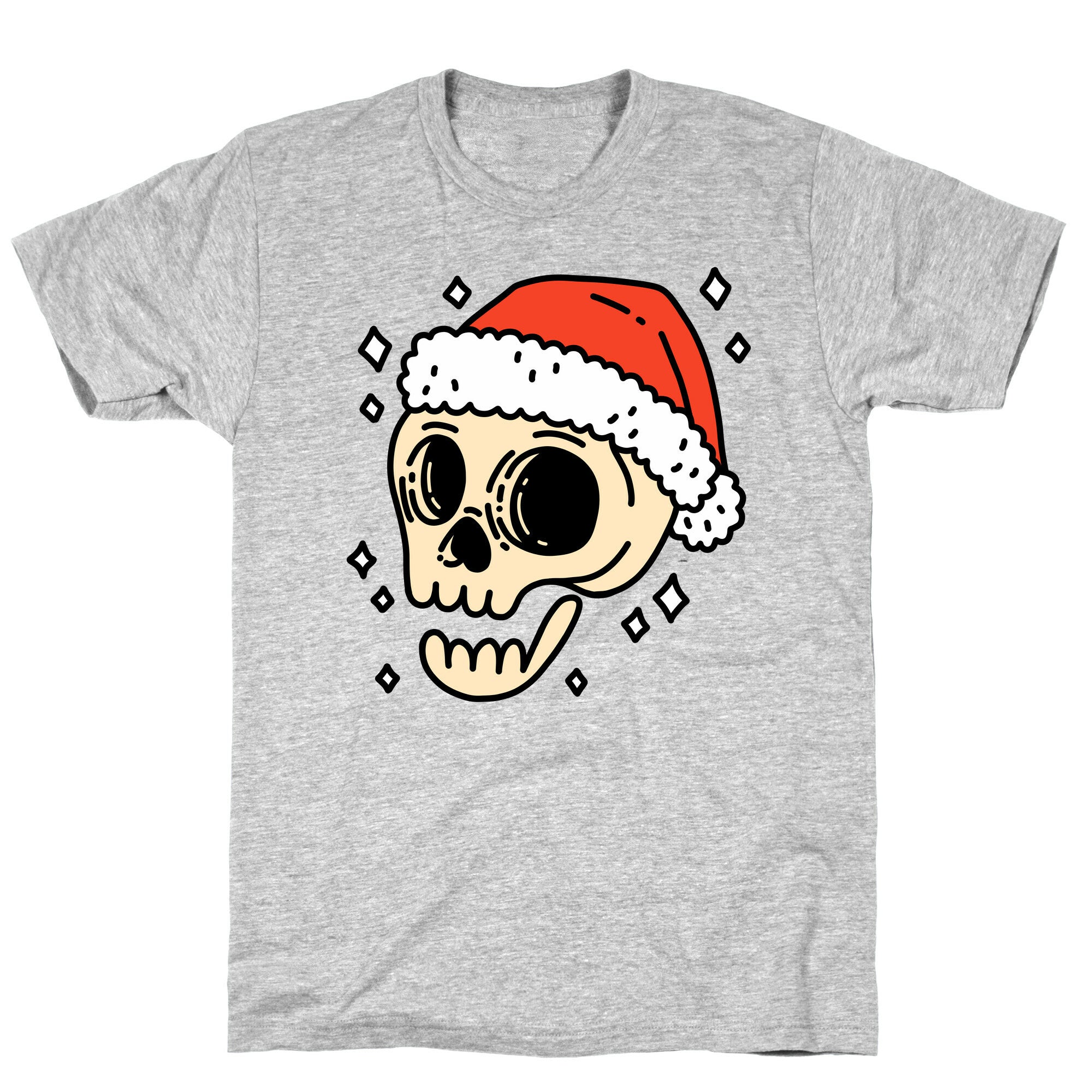 Santa Skull T-Shirt