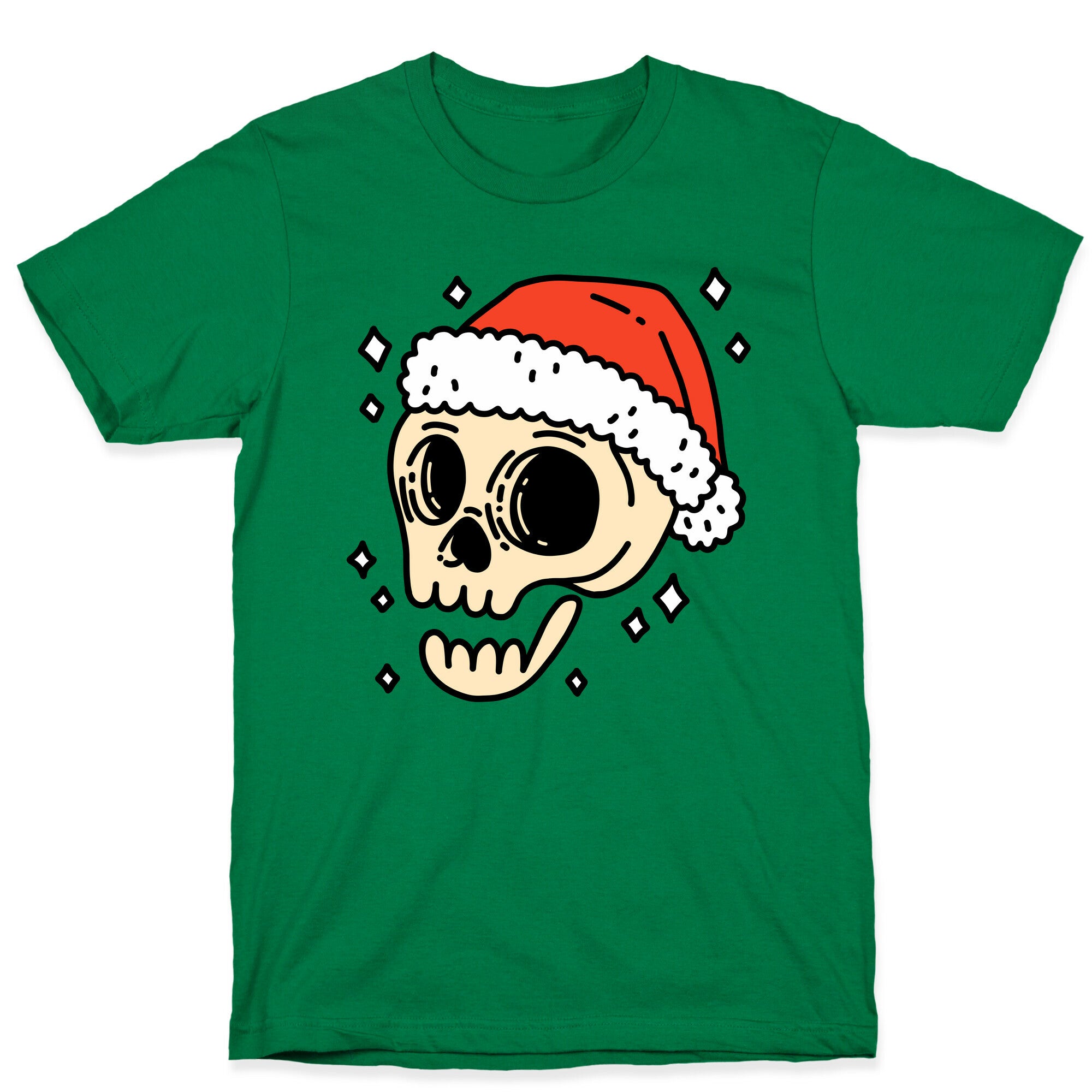 Santa Skull T-Shirt