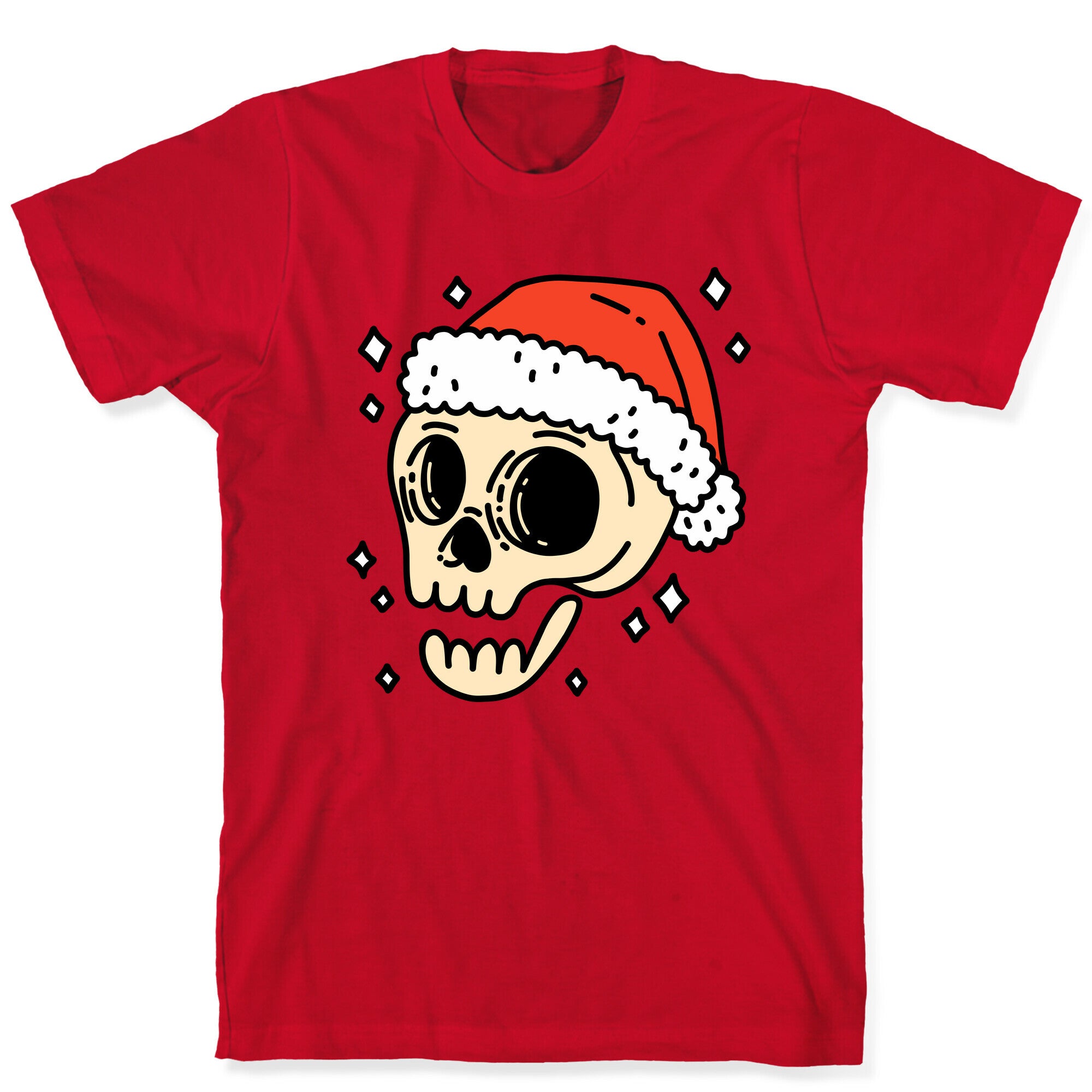 Santa Skull T-Shirt