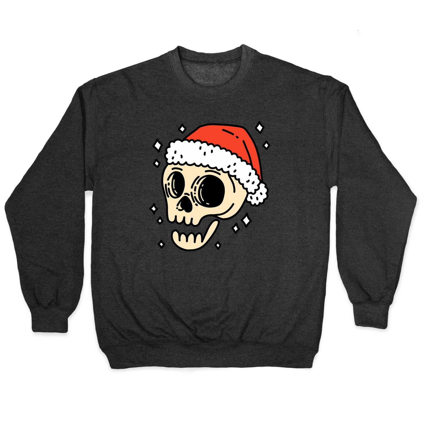 Santa Skull Crewneck Sweatshirt