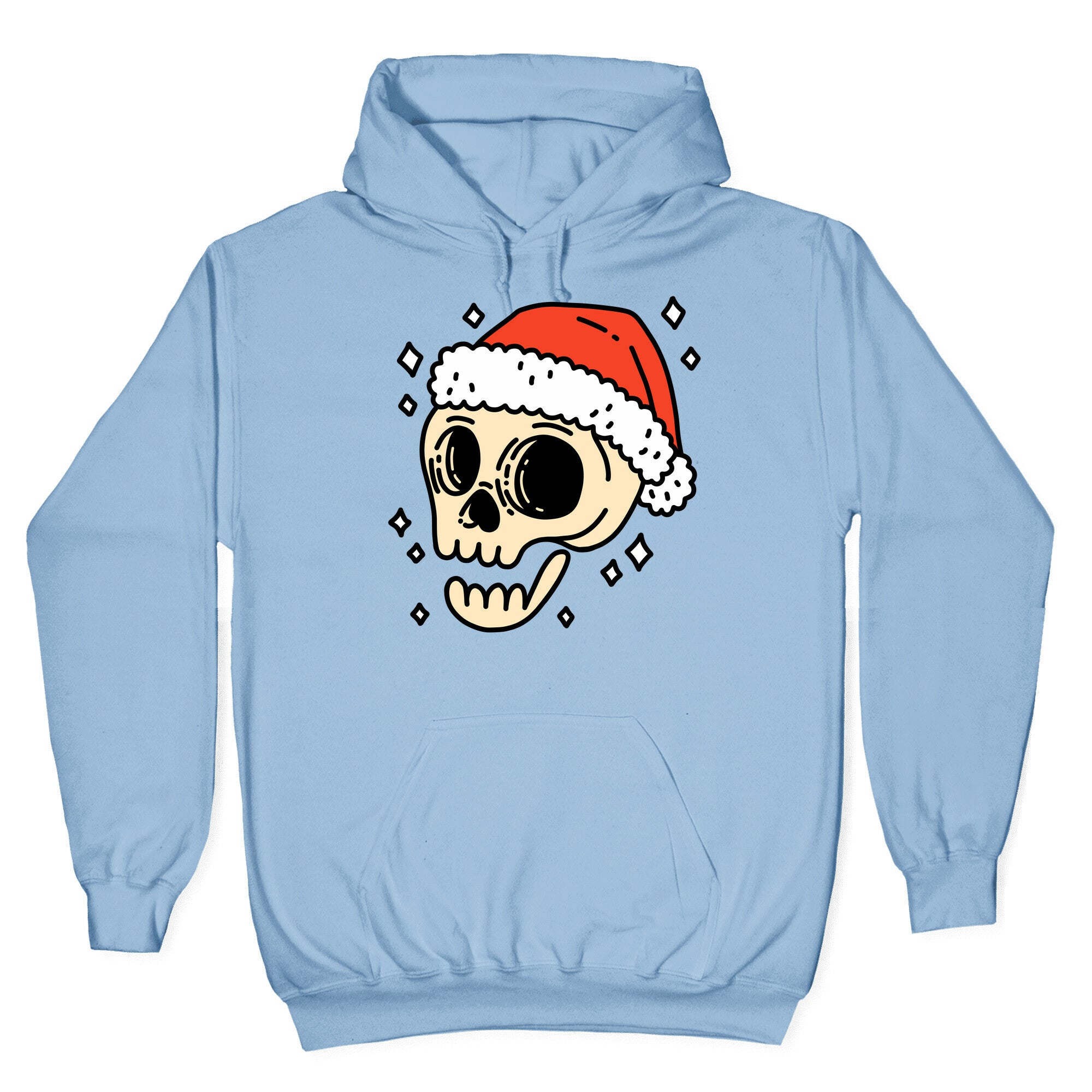 Santa Skull Hoodie