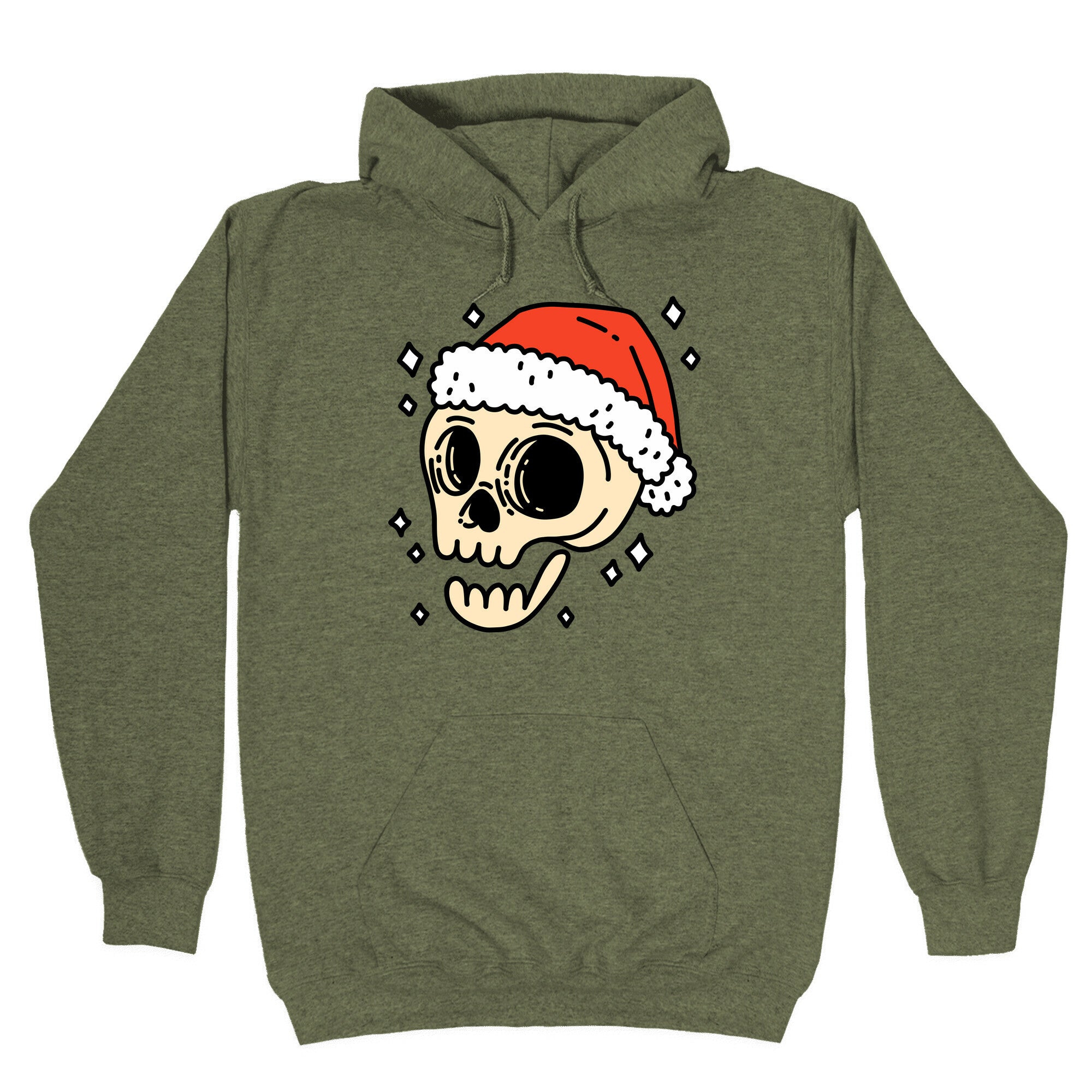 Santa Skull Hoodie