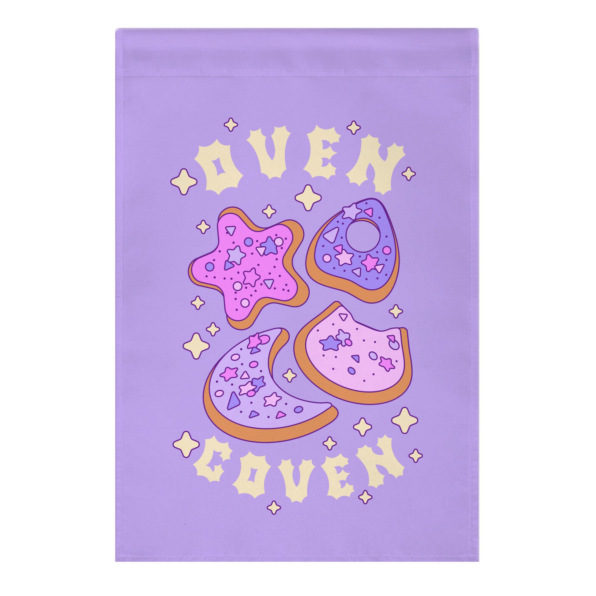 Oven Coven Garden Flag