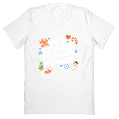 It's Cookie Season, Nerds Christmas V-Neck