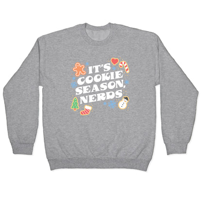 It's Cookie Season, Nerds Christmas Crewneck Sweatshirt