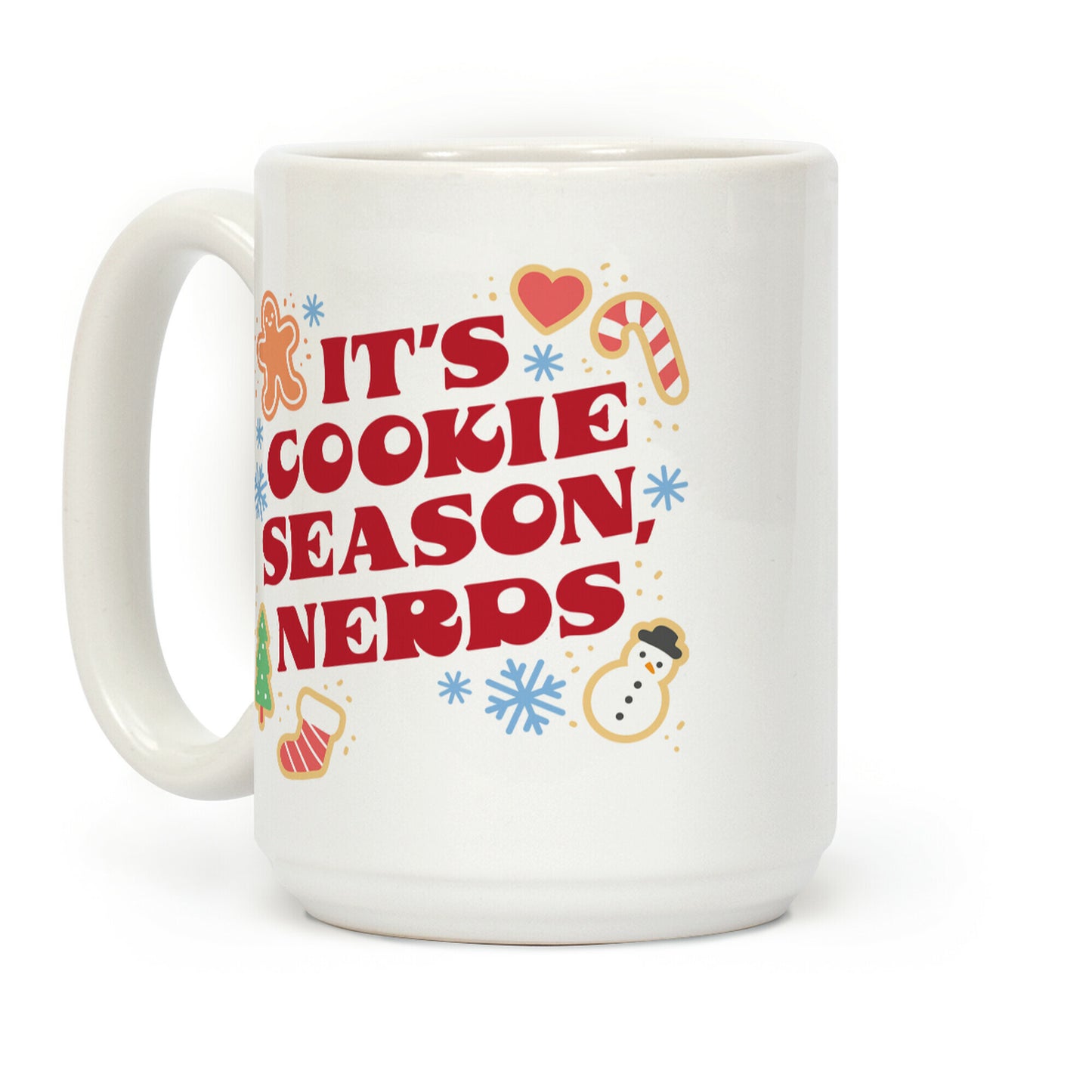 It's Cookie Season, Nerds Christmas Coffee Mug