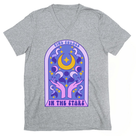 Find Solace In The Stars V-Neck