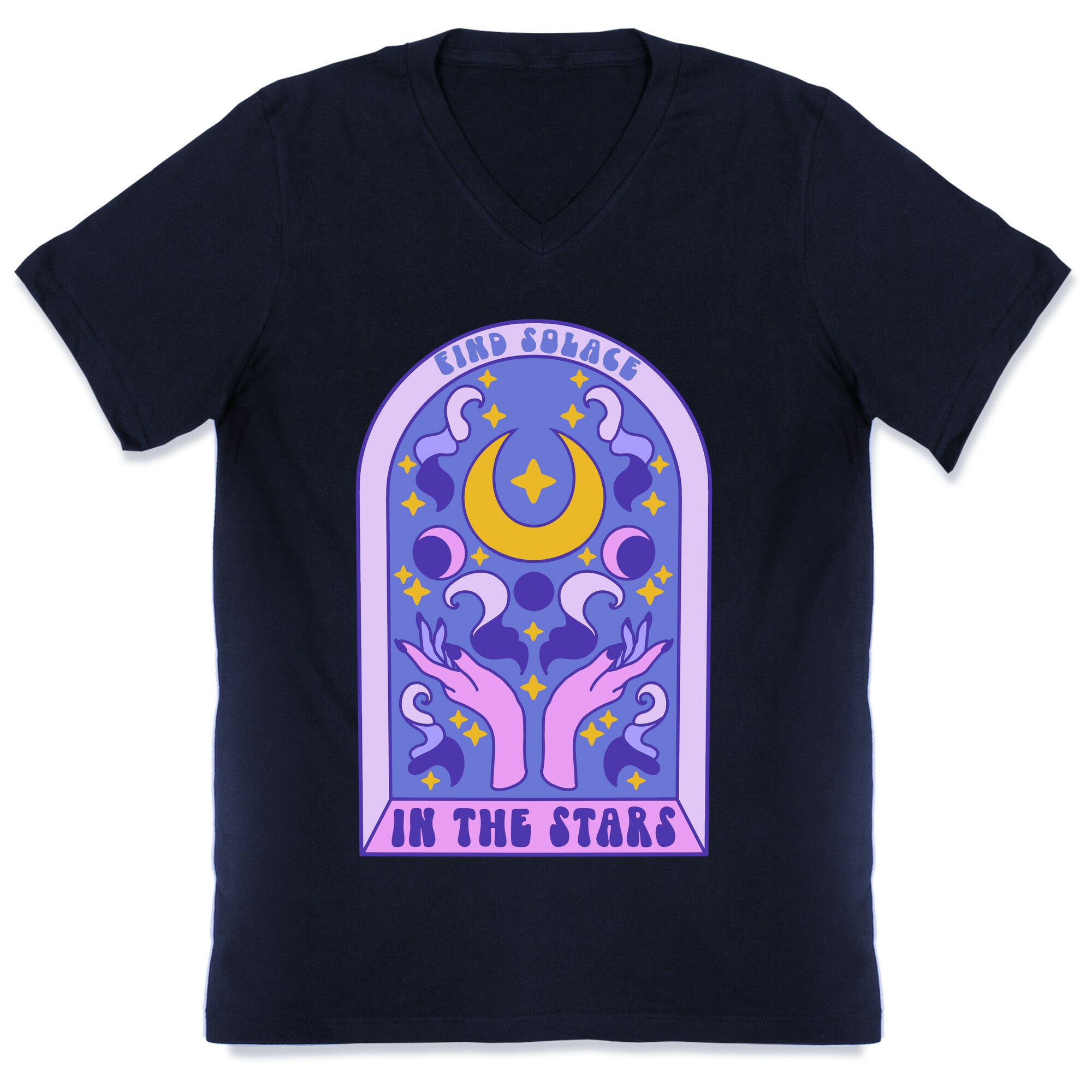 Find Solace In The Stars V-Neck