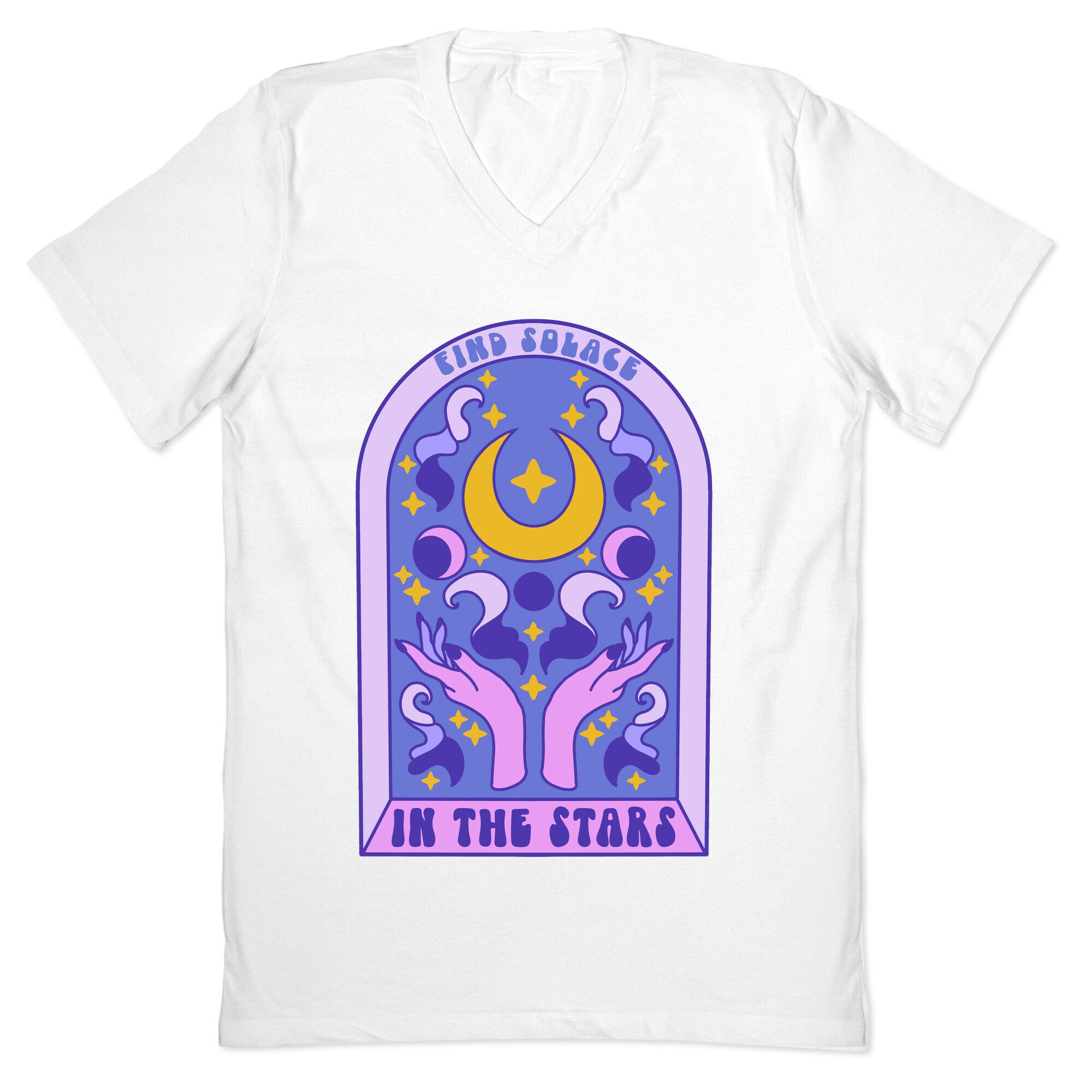 Find Solace In The Stars V-Neck