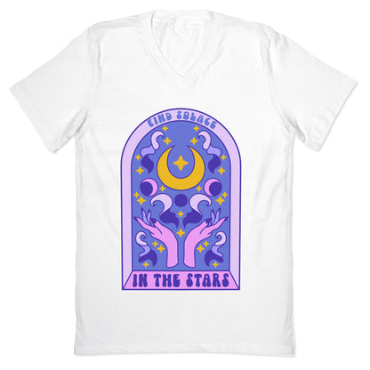 Find Solace In The Stars V-Neck