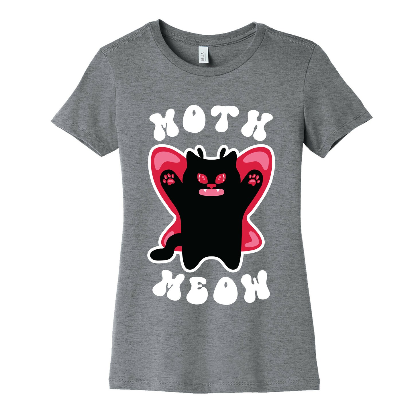 Moth Meow Women's Cotton Tee