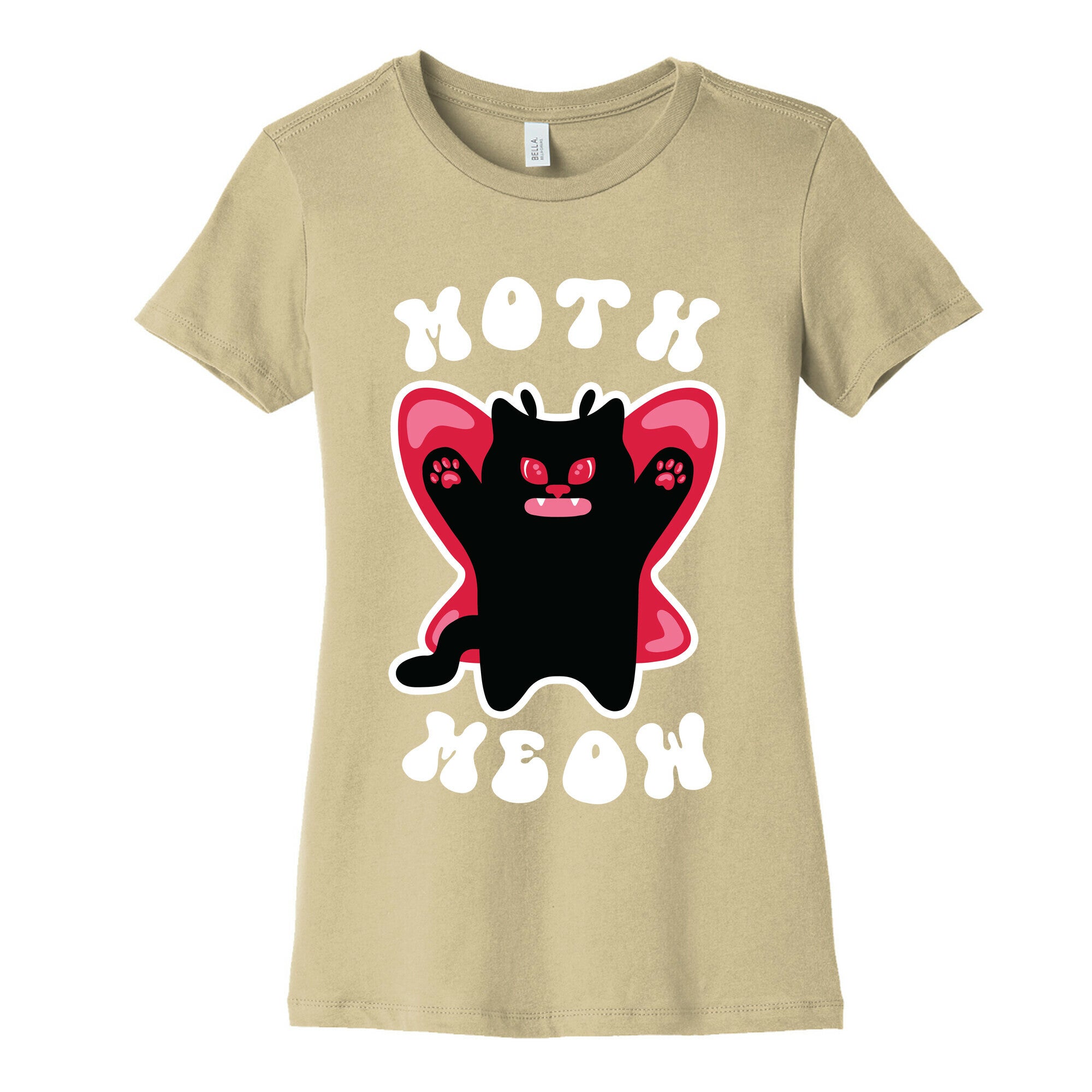 Moth Meow Women's Cotton Tee