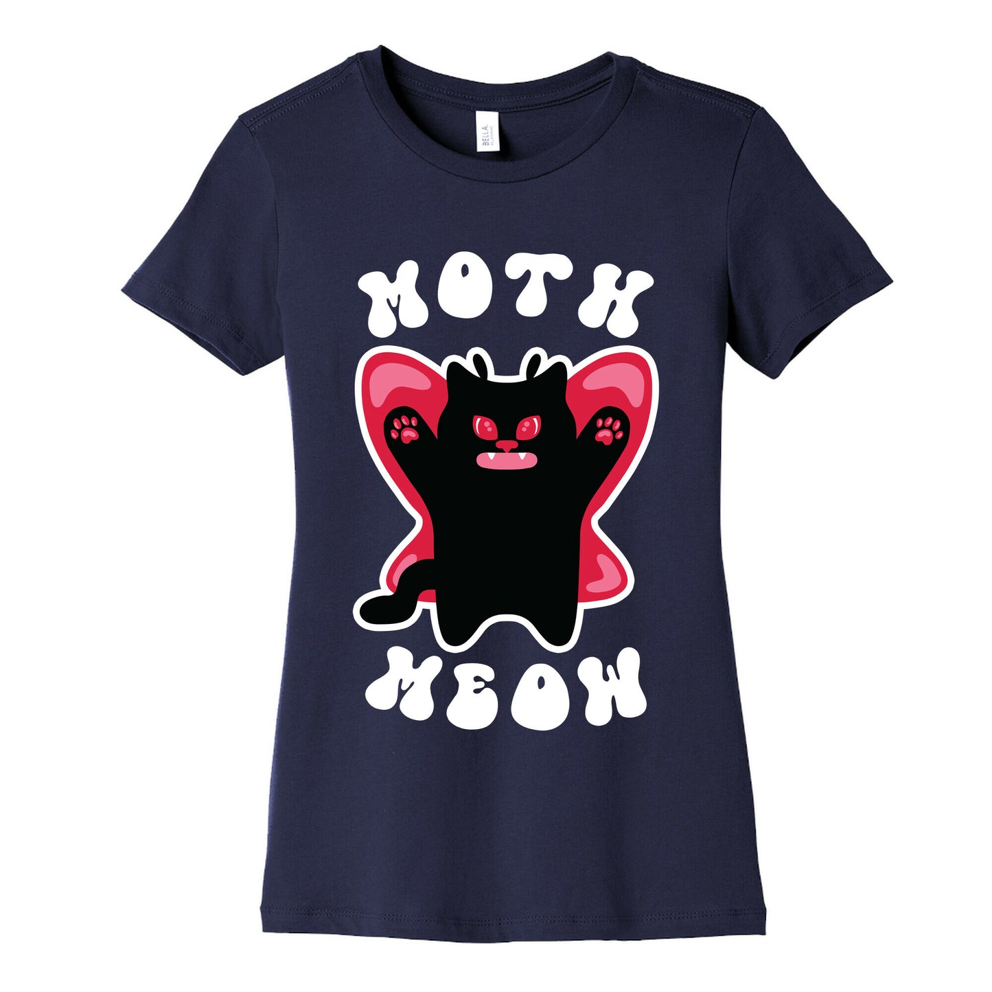 Moth Meow Women's Cotton Tee