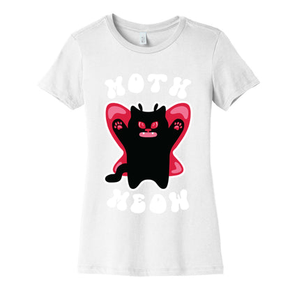 Moth Meow Women's Cotton Tee