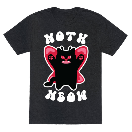 Moth Meow Unisex Triblend Tee