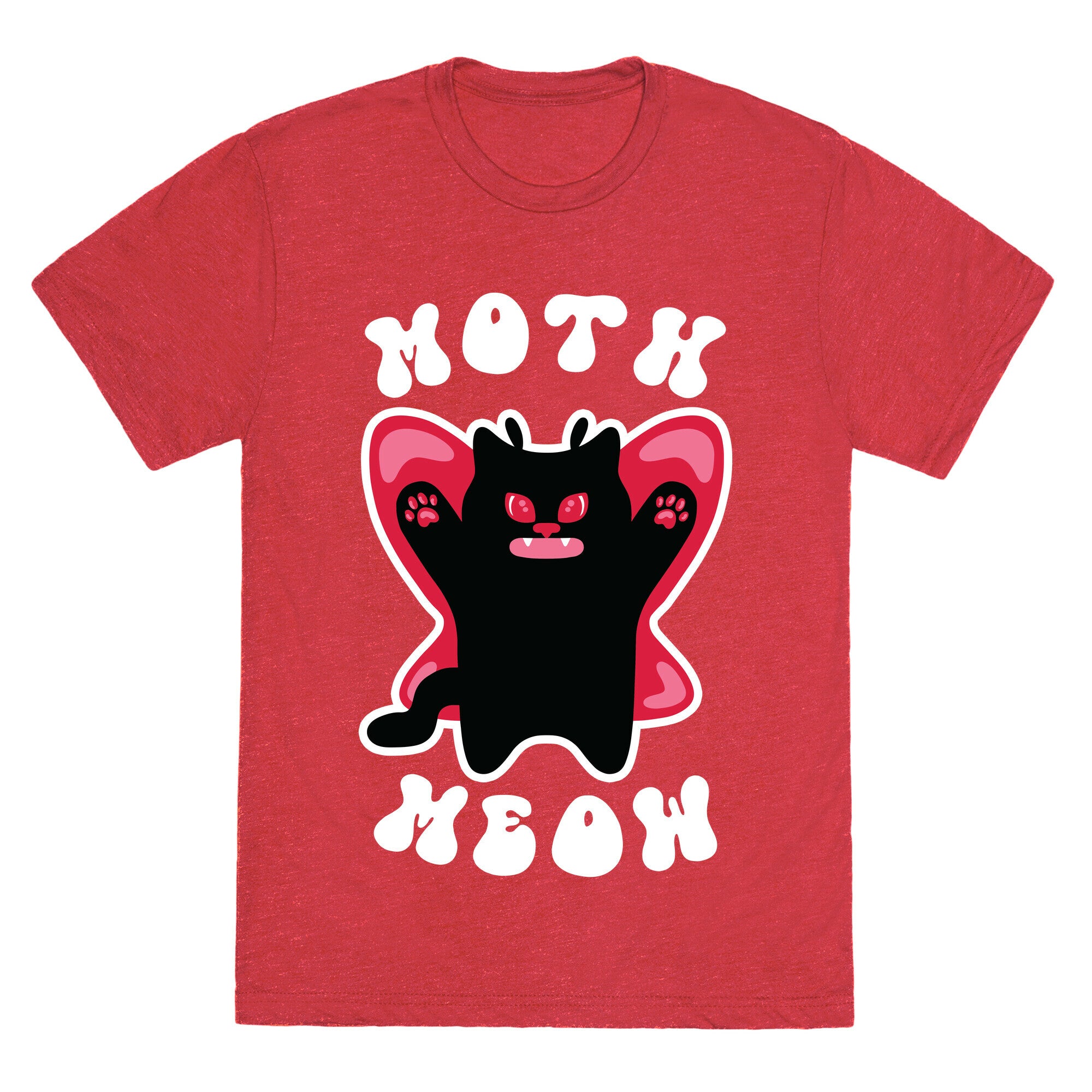 Moth Meow Unisex Triblend Tee