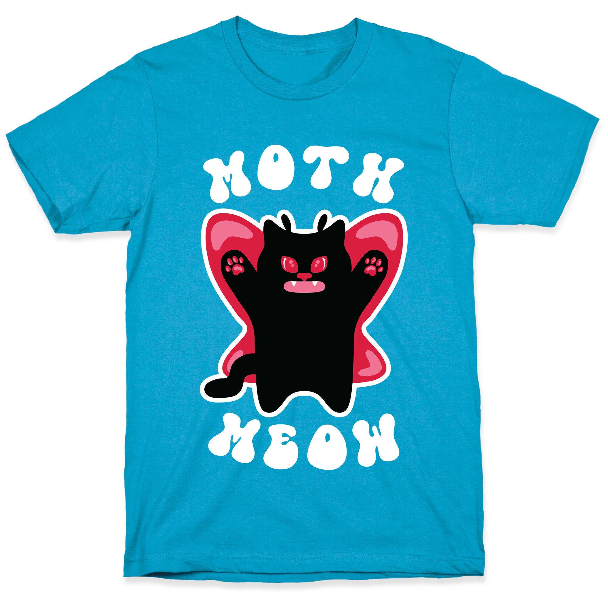 Moth Meow Unisex Triblend Tee