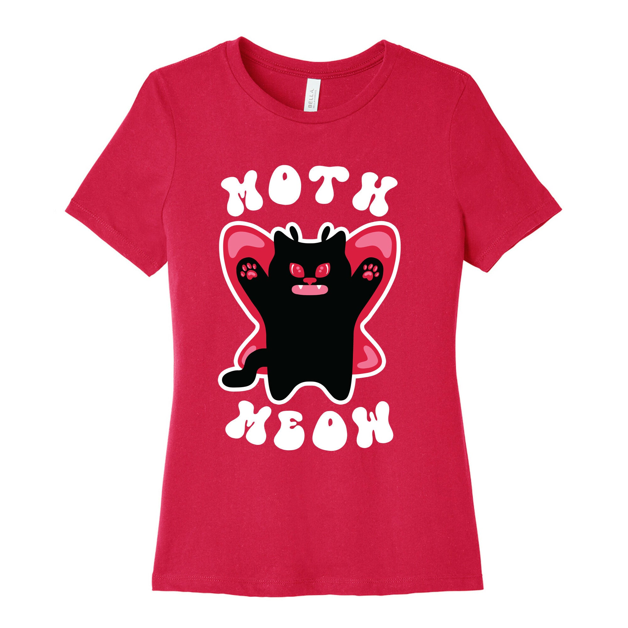Moth Meow Women's Cotton Tee
