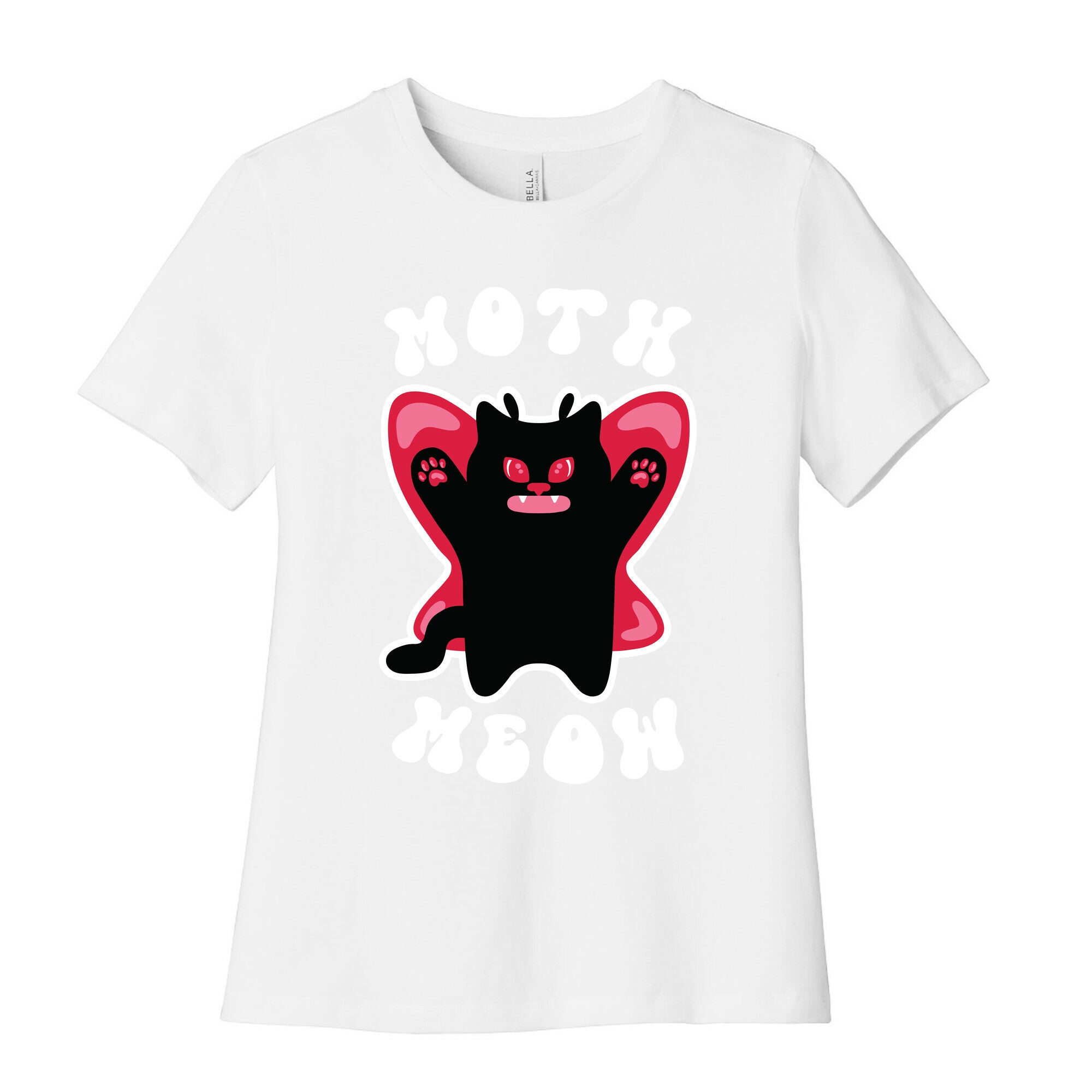 Moth Meow Women's Cotton Tee