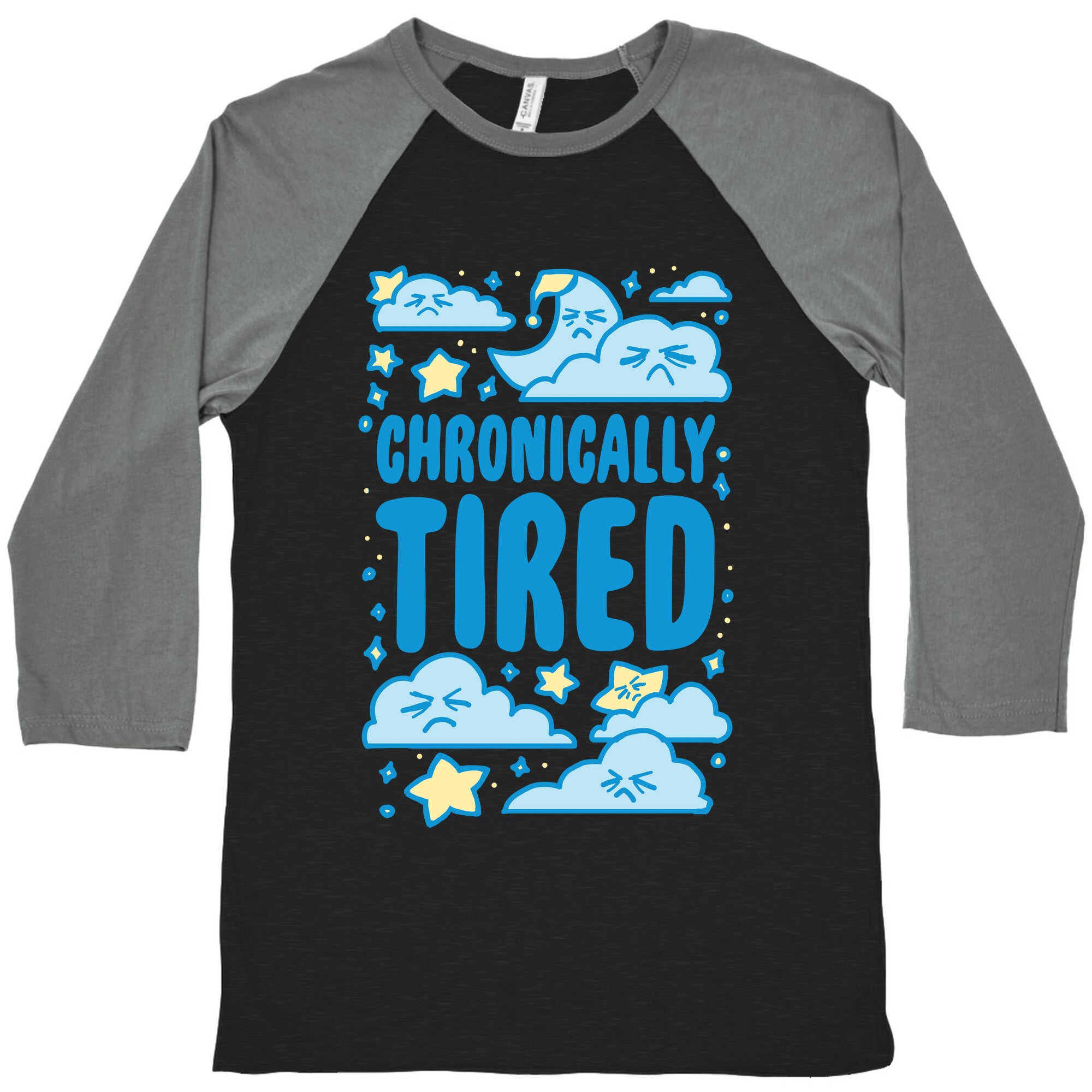 Chronically Tired Baseball Tee