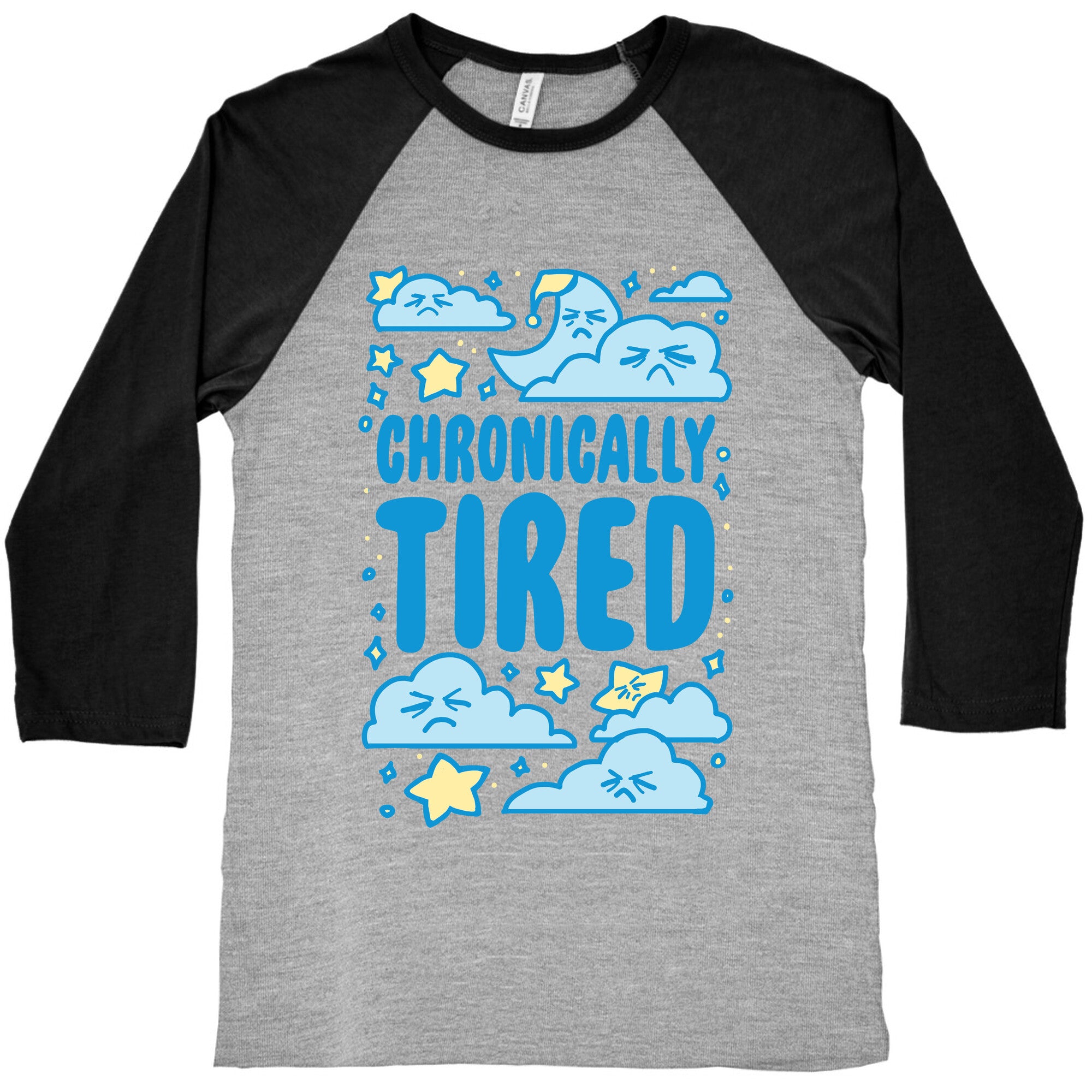 Chronically Tired Baseball Tee