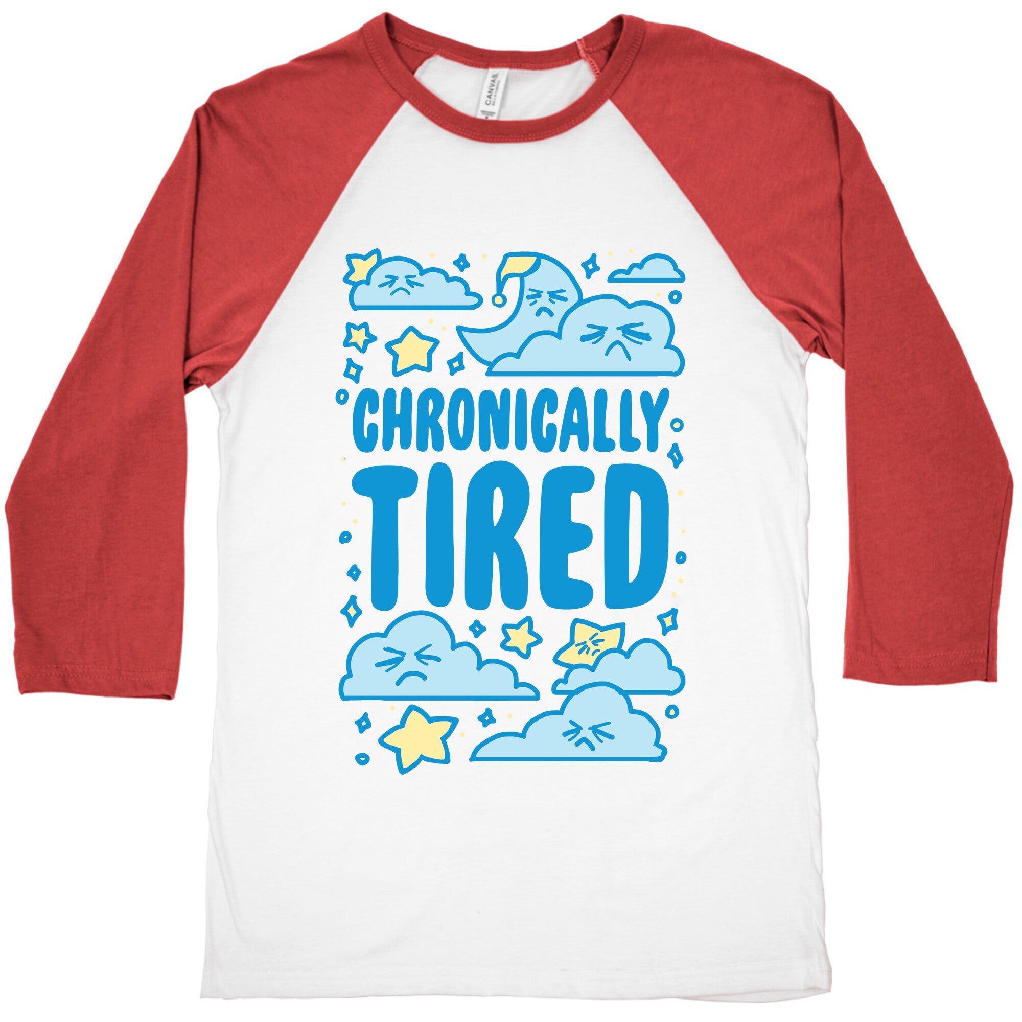 Chronically Tired Baseball Tee
