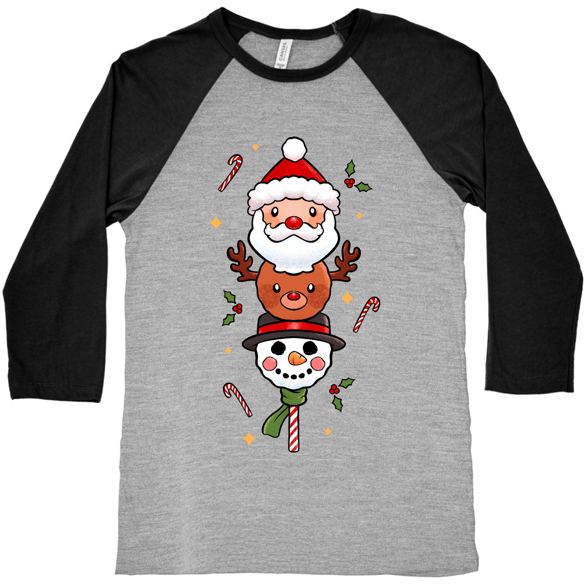 Christmas Dango Baseball Tee