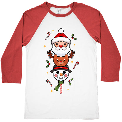 Christmas Dango Baseball Tee