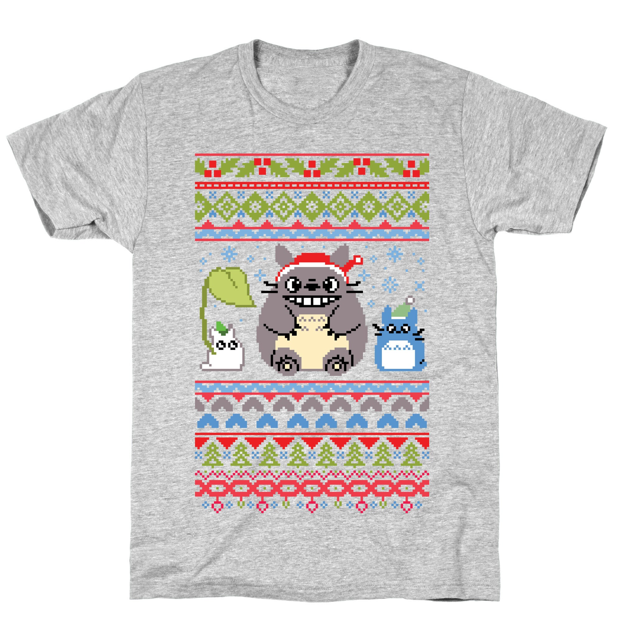 Totoro Ugly Christmas Sweater T-Shirt