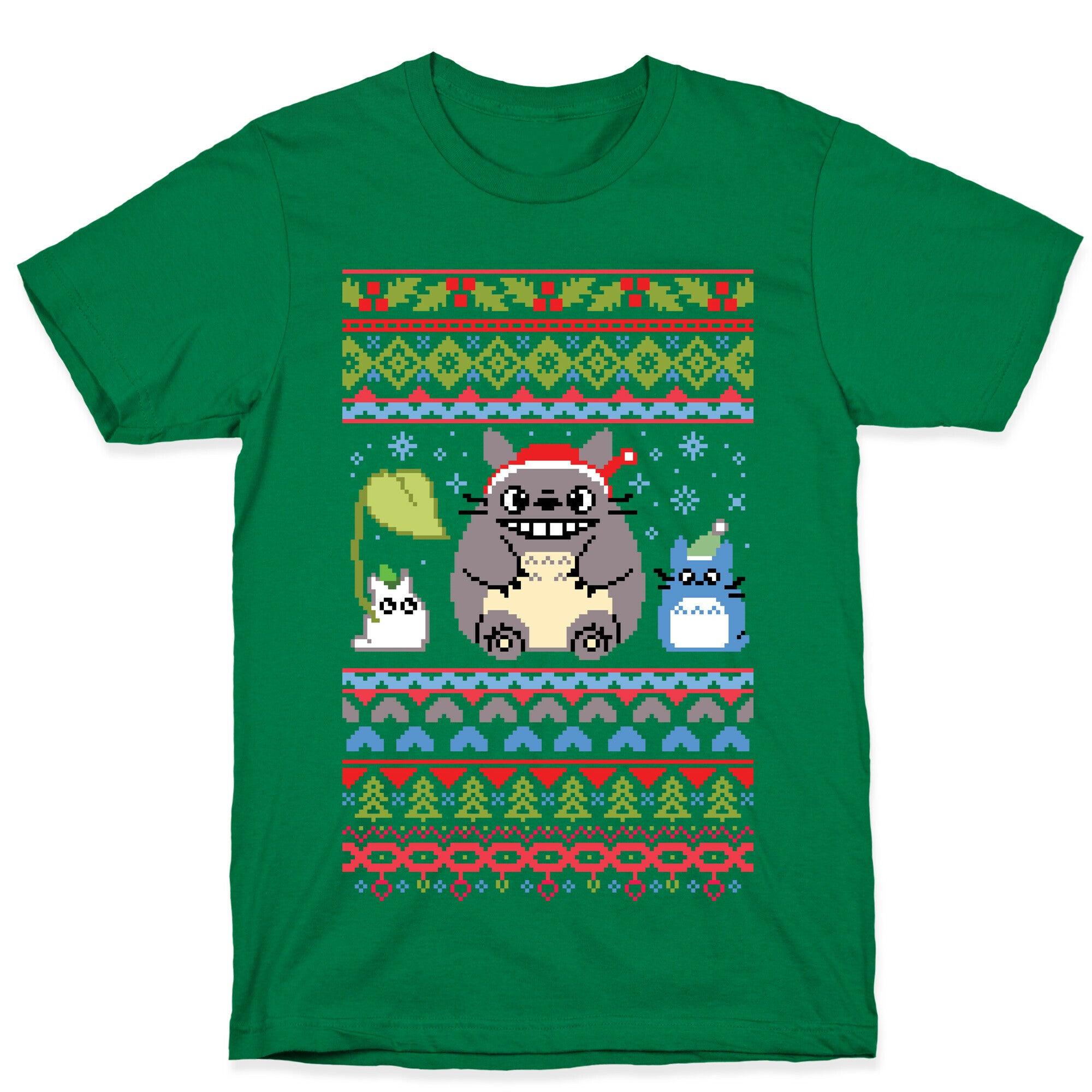 Totoro Ugly Christmas Sweater T-Shirt